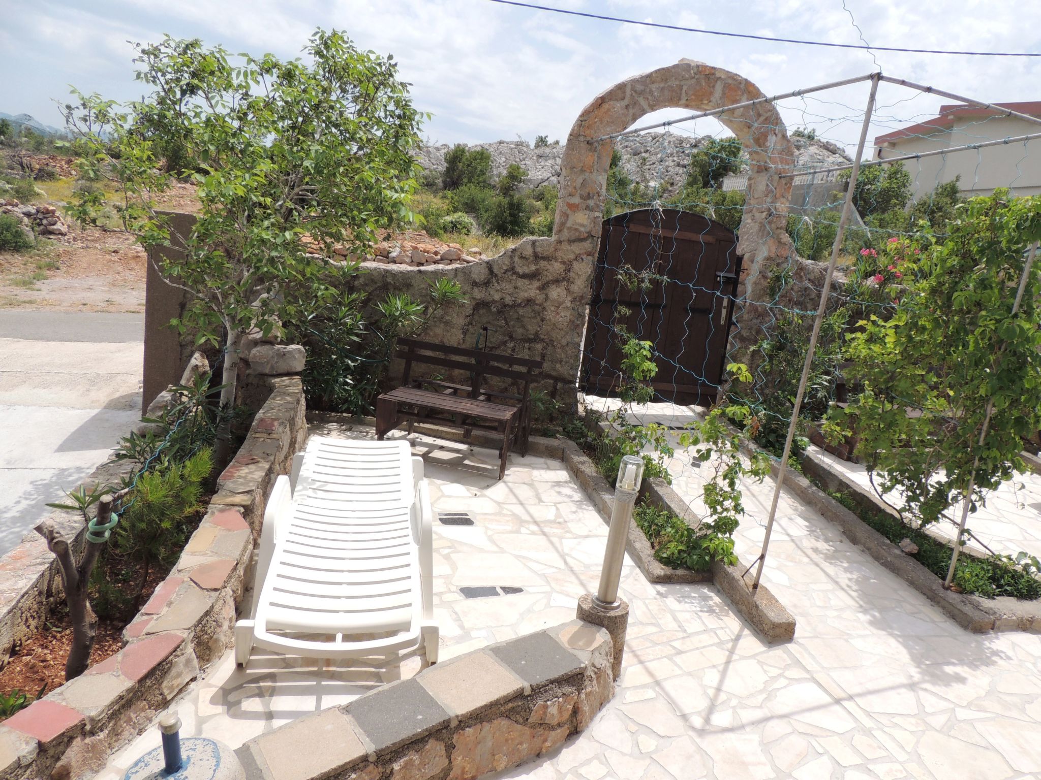 Wohnung "Tea" mit Garten, Grill und Terrasse-Draußen