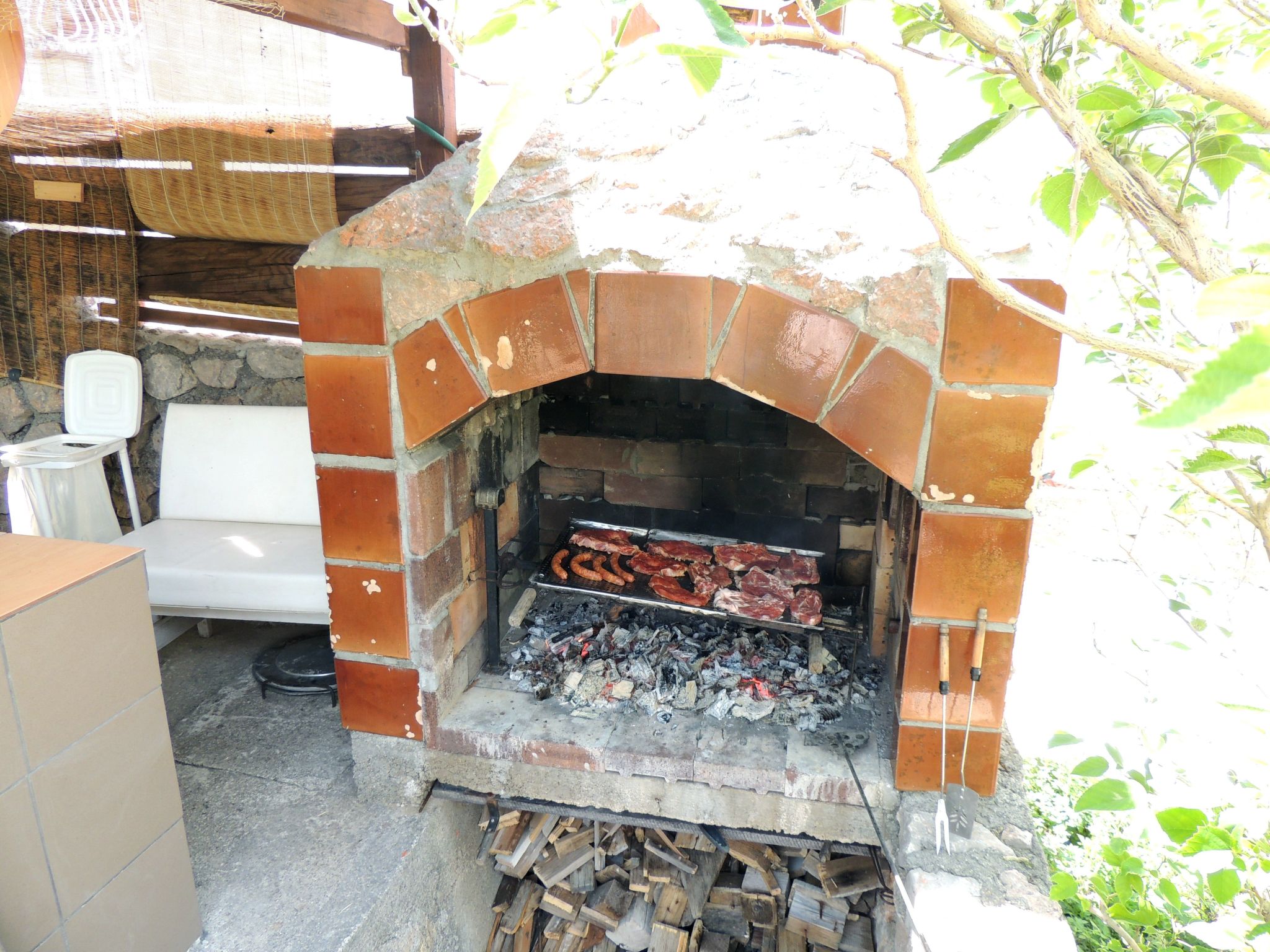 Wohnung "Tea" mit Garten, Grill und Terrasse-Draußen