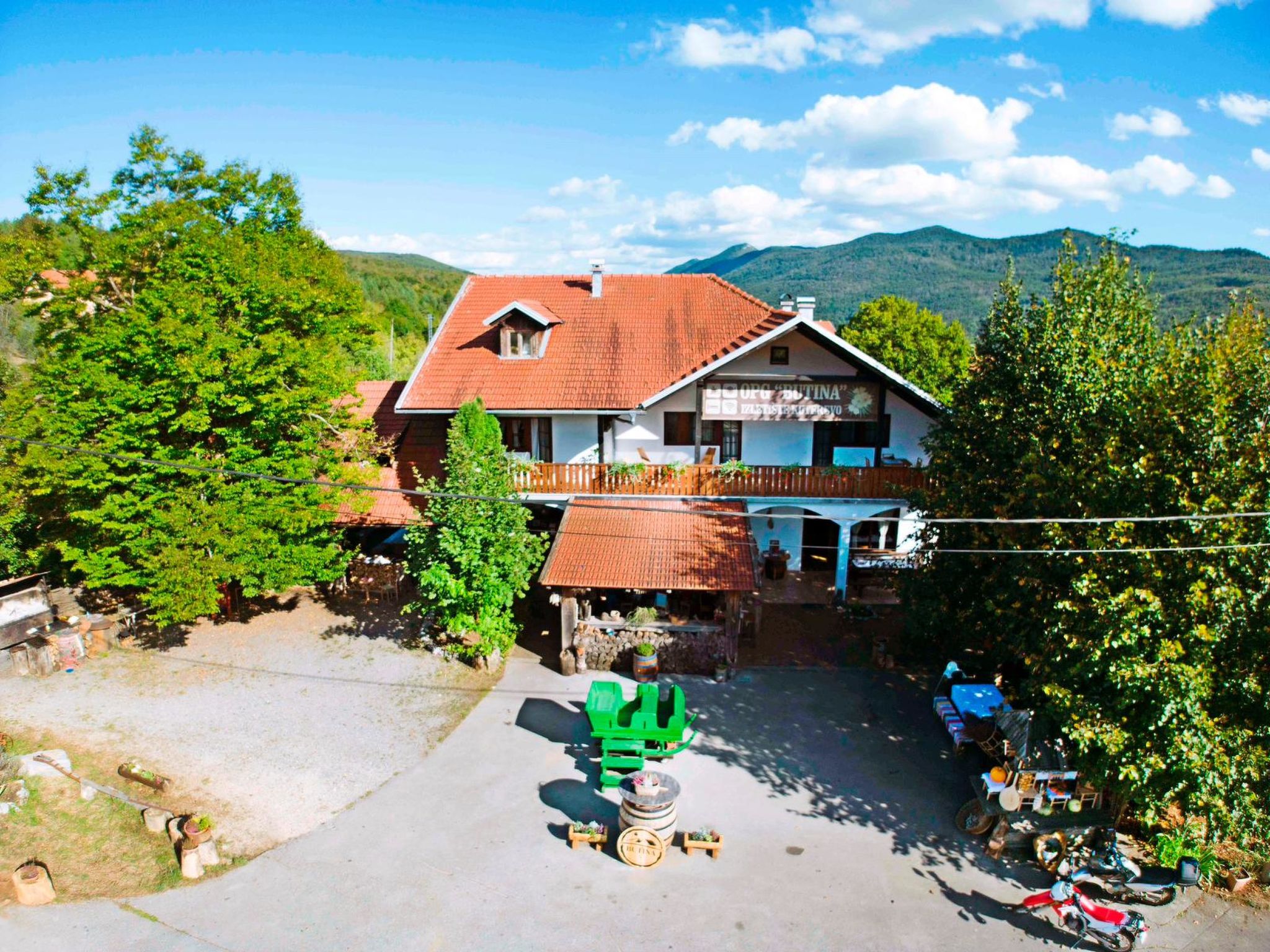 Pansion Seosko domaćinstvo Butina — Aerial photography (2 of 52)