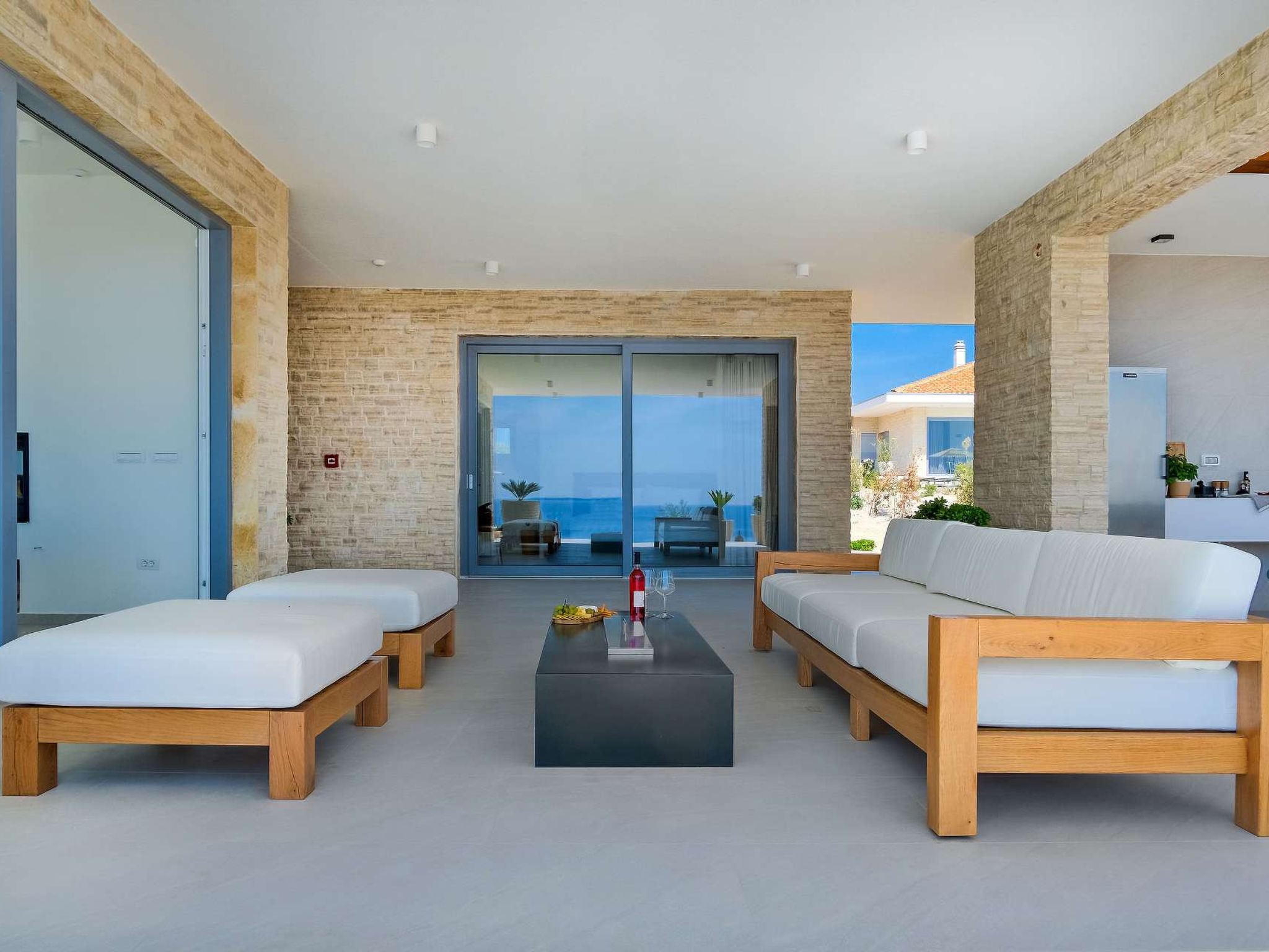 5* Luxury Seaview Villa Plant 1 with pool - Dehors
