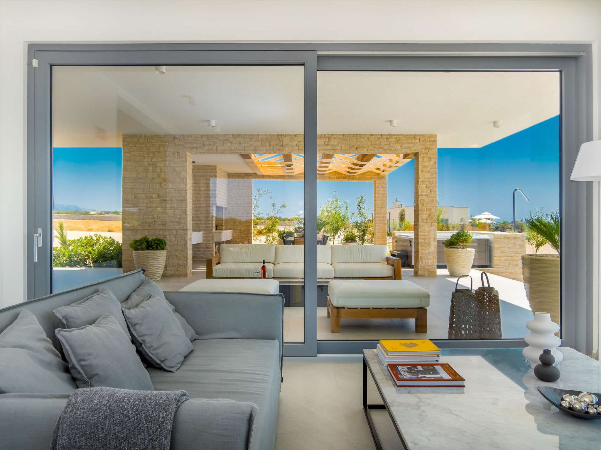 5* Luxury Seaview Villa Plant 1 with pool - Dedans