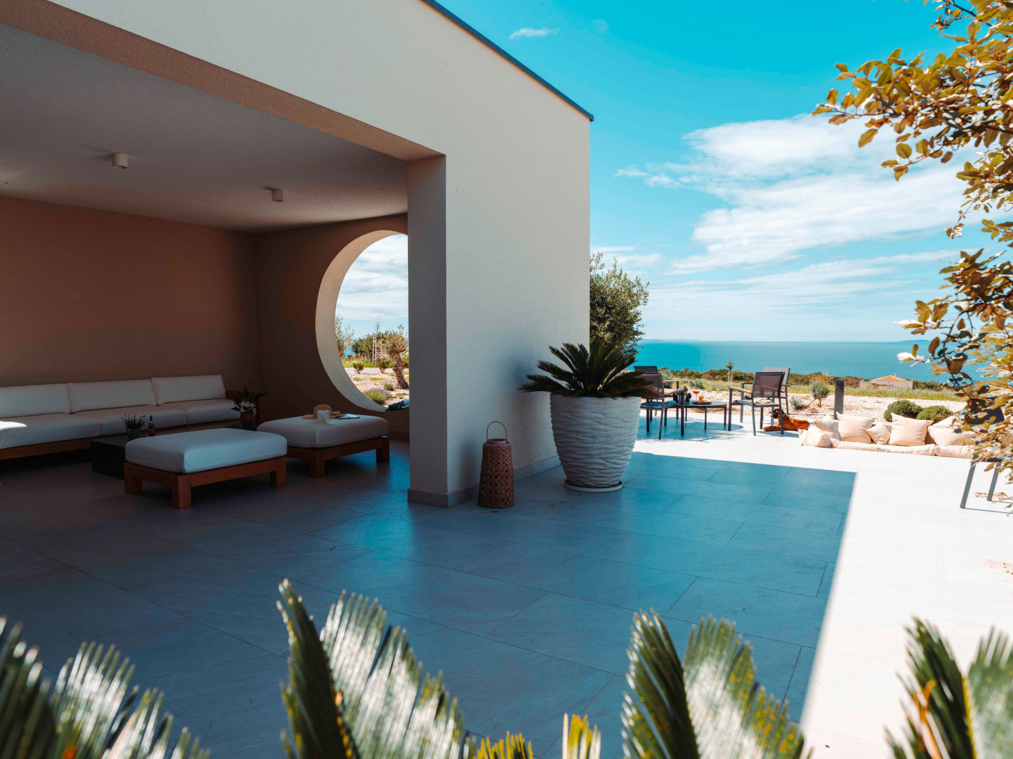 5* Luxury Seaview Villa Plant 1 with pool - Dehors