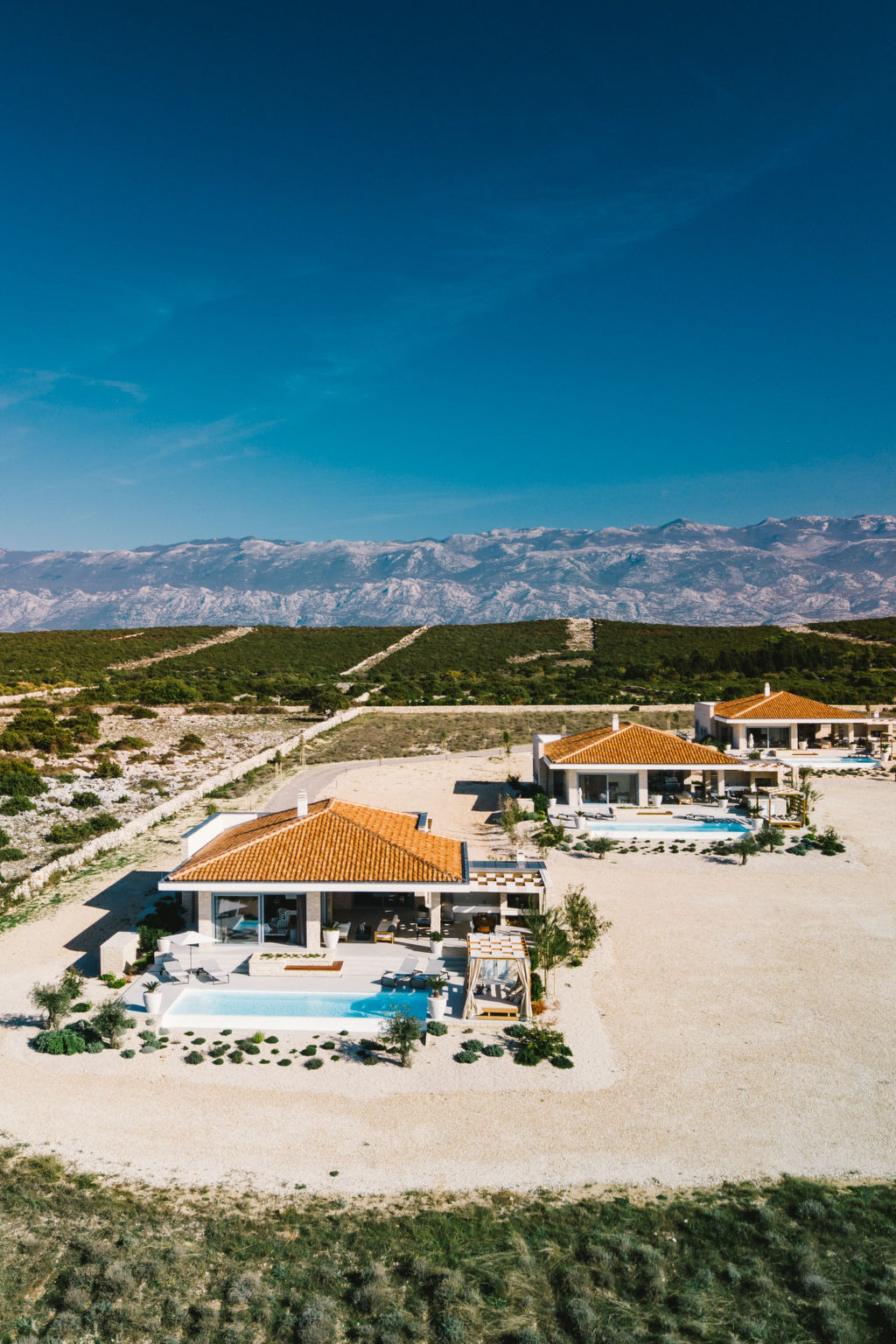 5* Luxury Seaview Villa Plant 1 with pool - Dehors