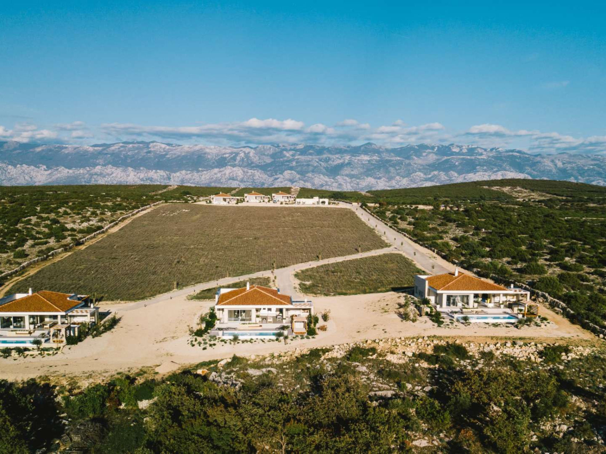 5* Luxury Seaview Villa Plant 6 with pool - Dehors