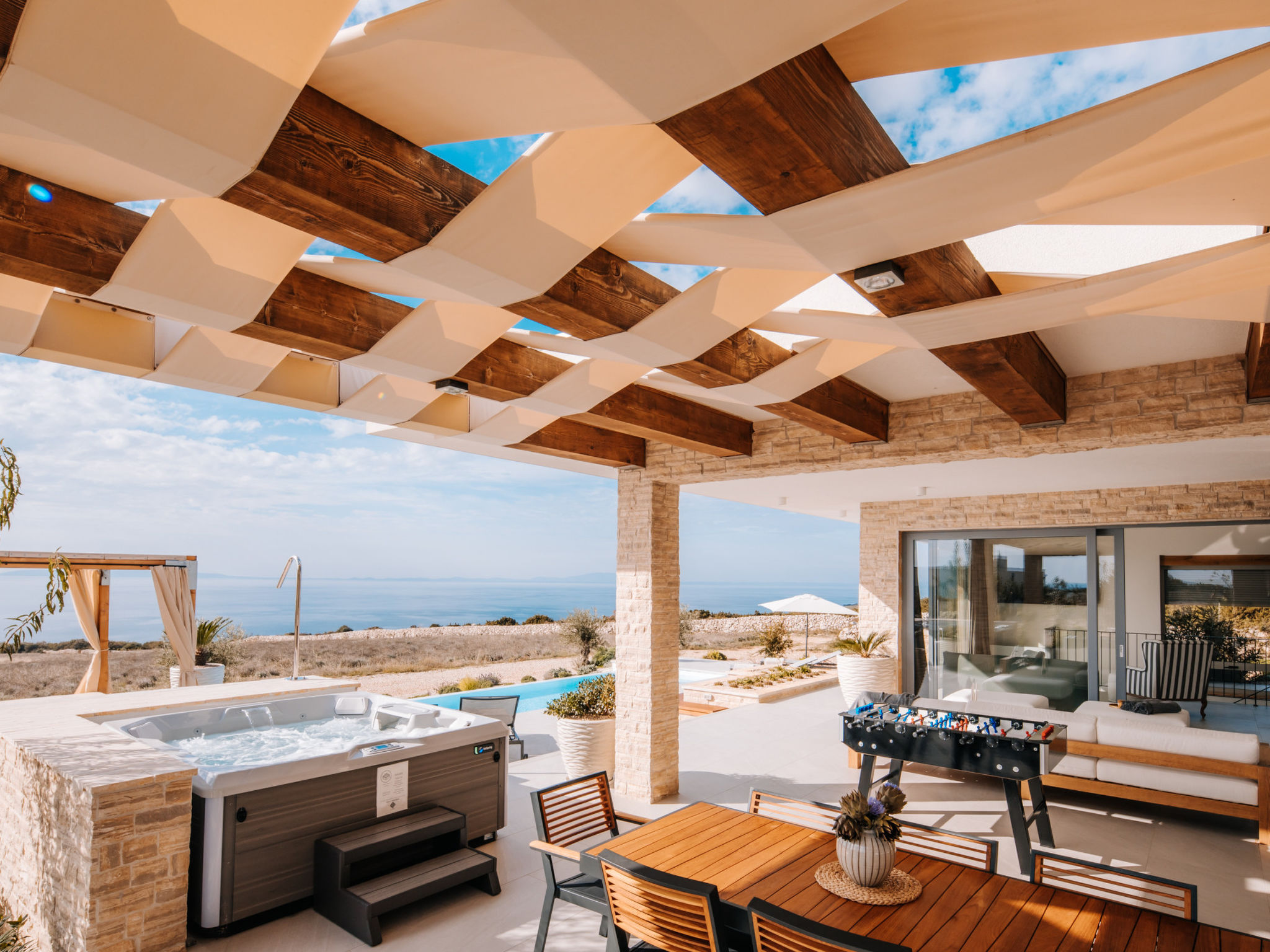5* Luxury Seaview Villa Plant 3 with pool