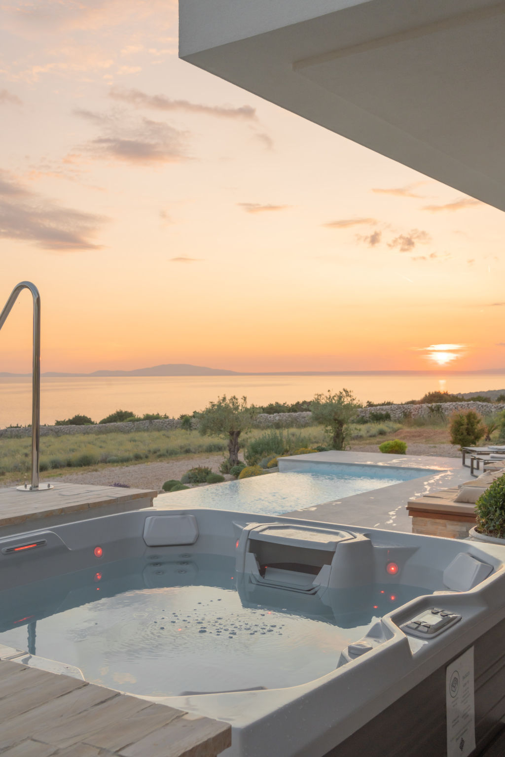 5* Luxury Seaview Villa Plant 3 with pool - Dehors