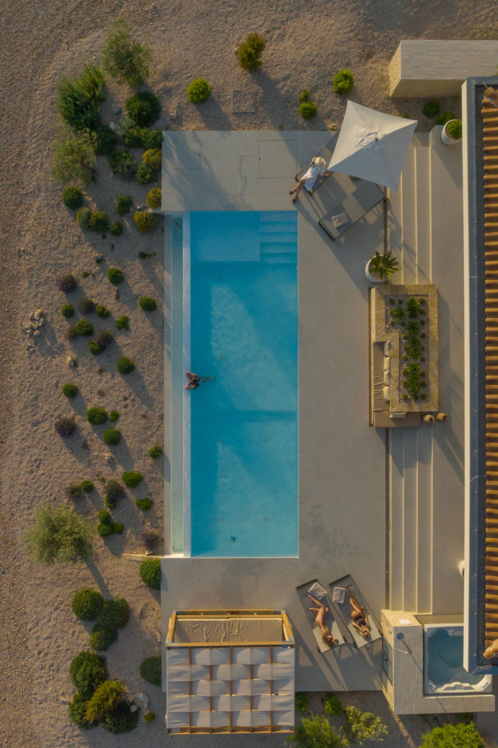 5* Luxury Seaview Villa Plant 3 with pool - Dehors