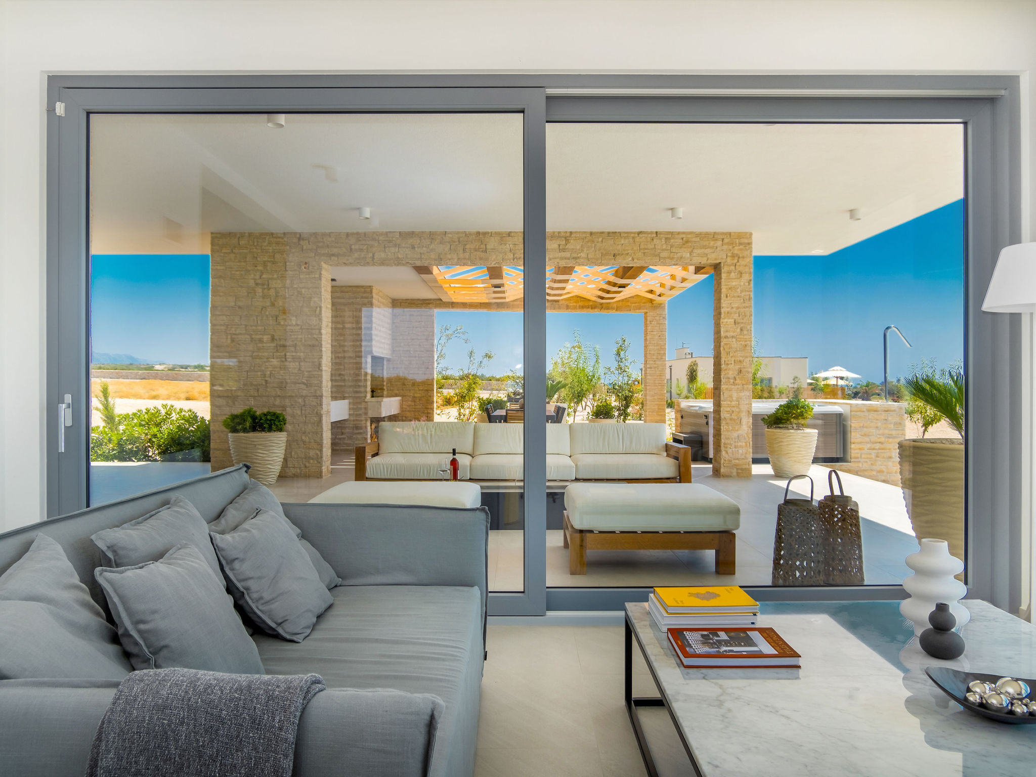 5* Luxury Seaview Villa Plant 3 with pool - Dedans