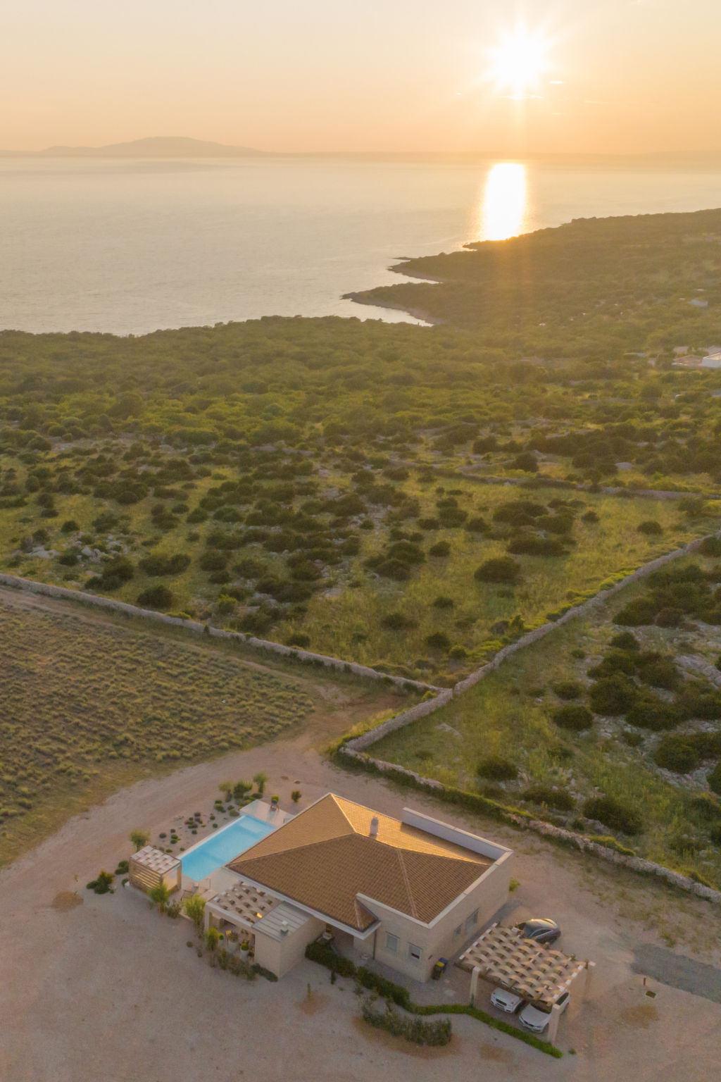 5* Luxury Seaview Villa Plant 3 with pool - Dehors