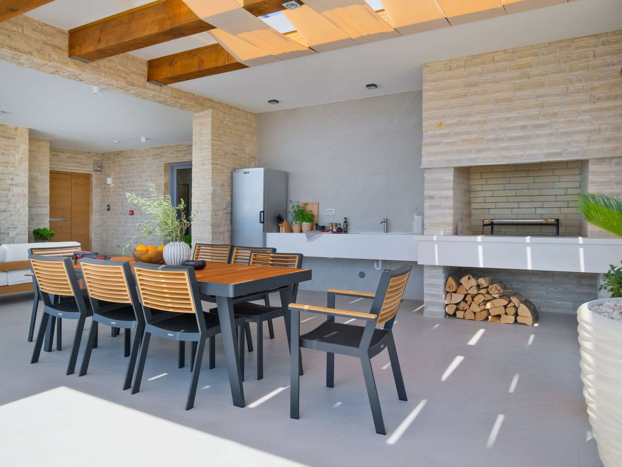 5* Luxury Seaview Villa Plant 2 with pool - Dehors