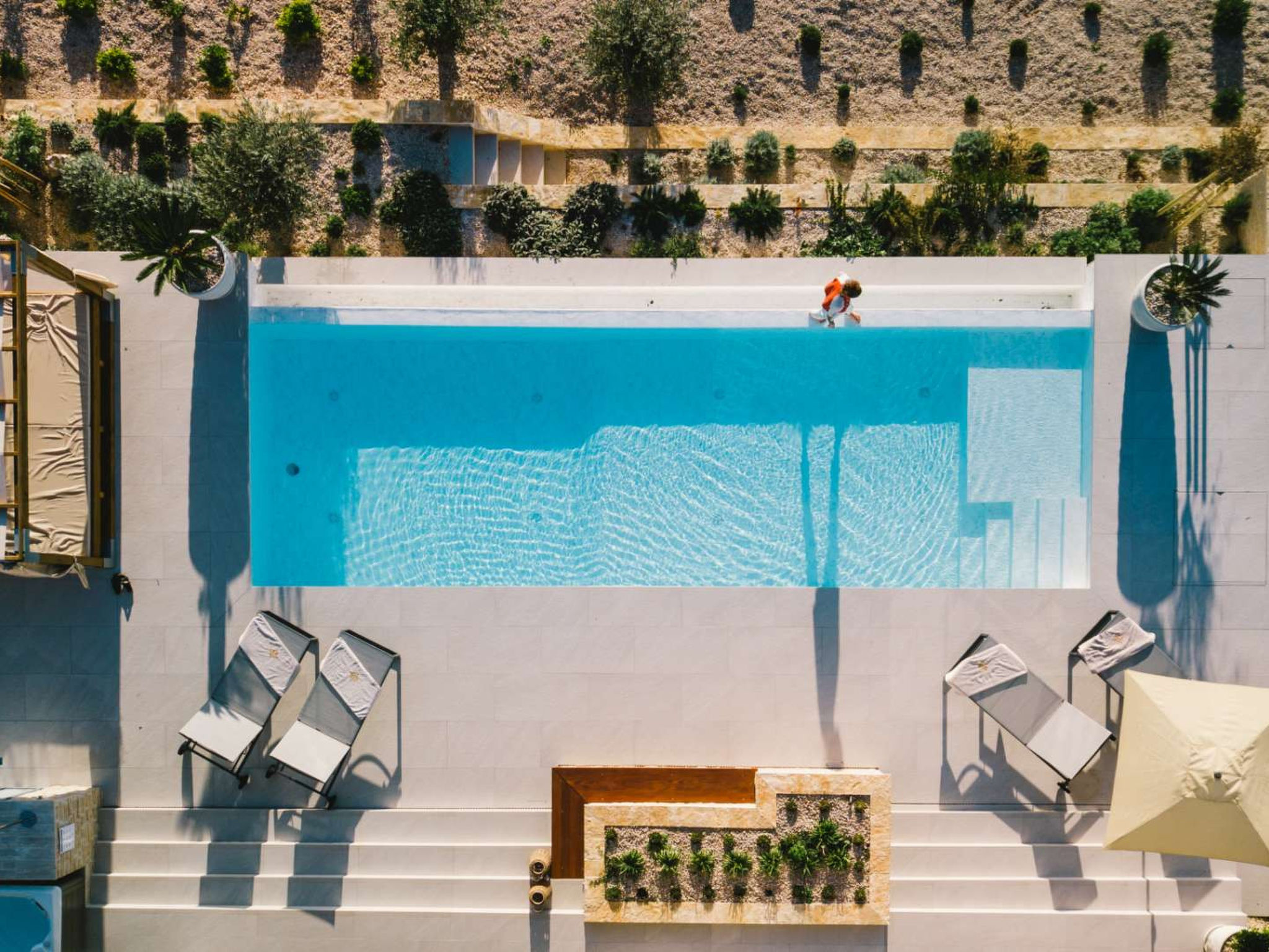 5* Luxury Seaview Villa Plant 2 with pool - Dehors