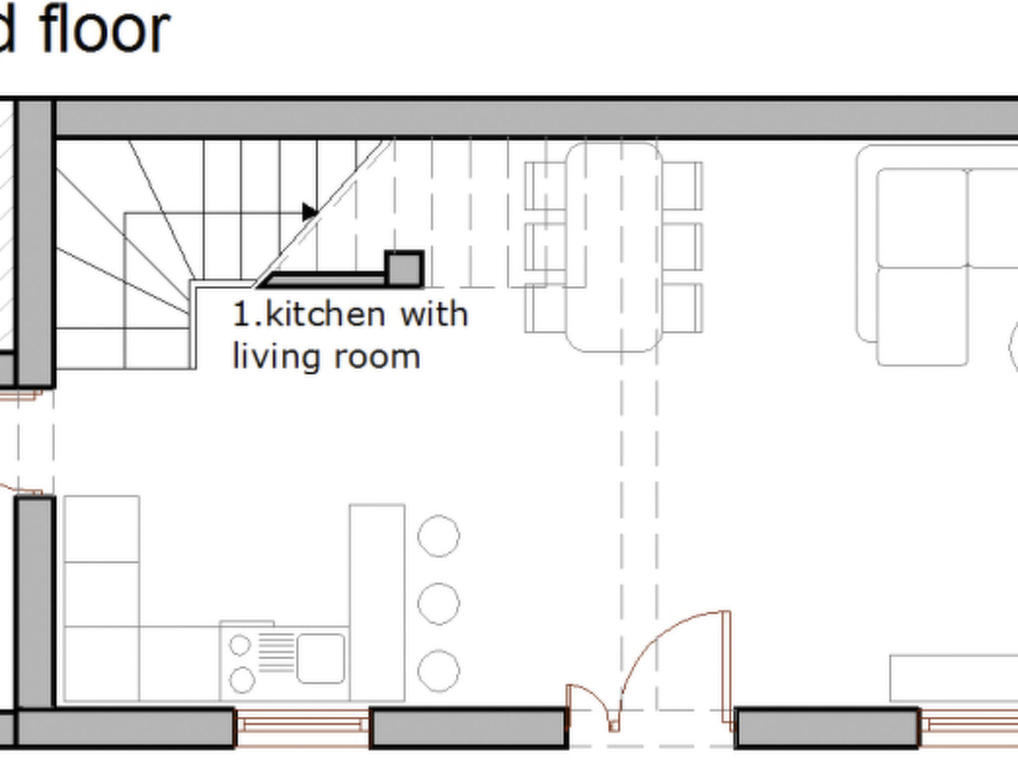 Villa Dražica mit beheiztem Pool - ruhige Lage-Drinnen