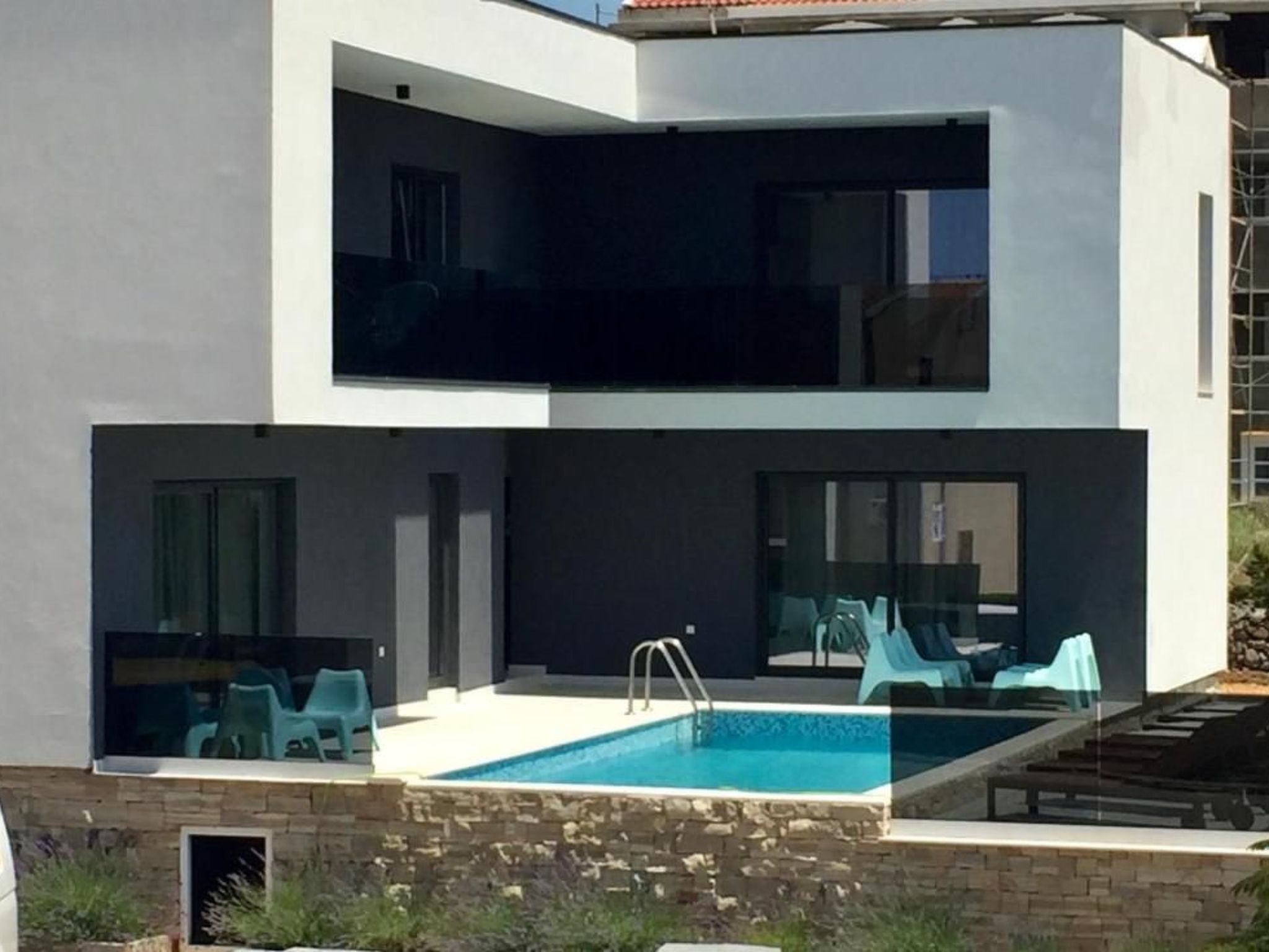 Mit Privatpool für 16 Personen ca. 160 m&sup2; in Novalja, Adriaküste Kroatien