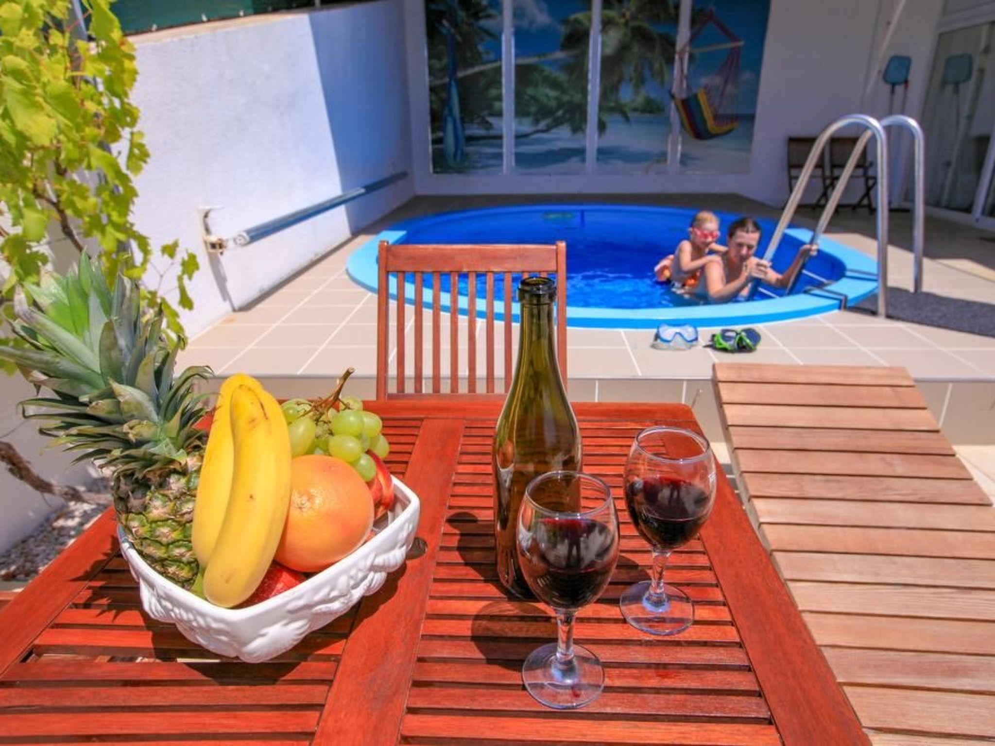 Appartement mit Terrasse