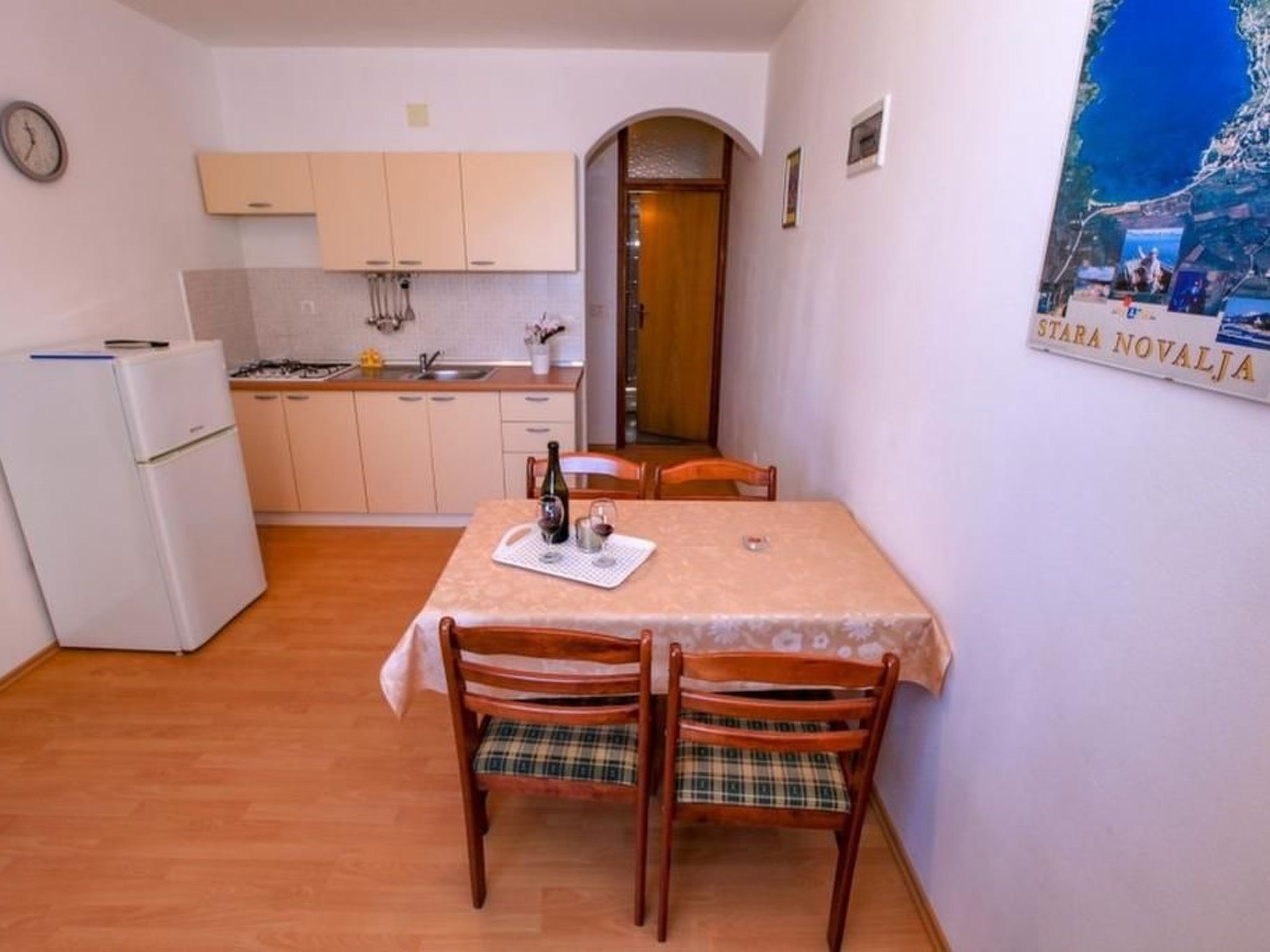 Appartement mit Balkon