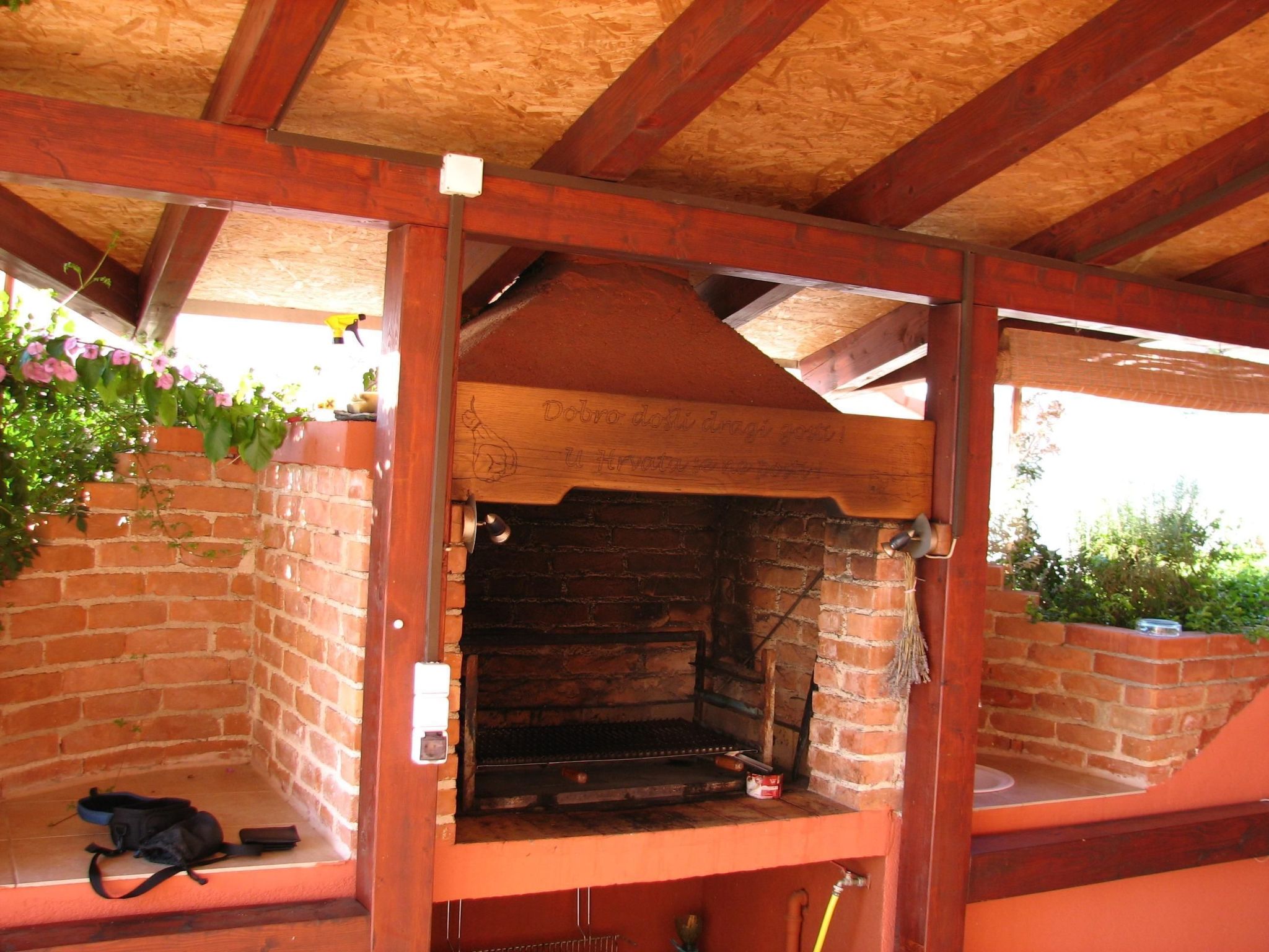 Appartement mit Balkon-Draußen