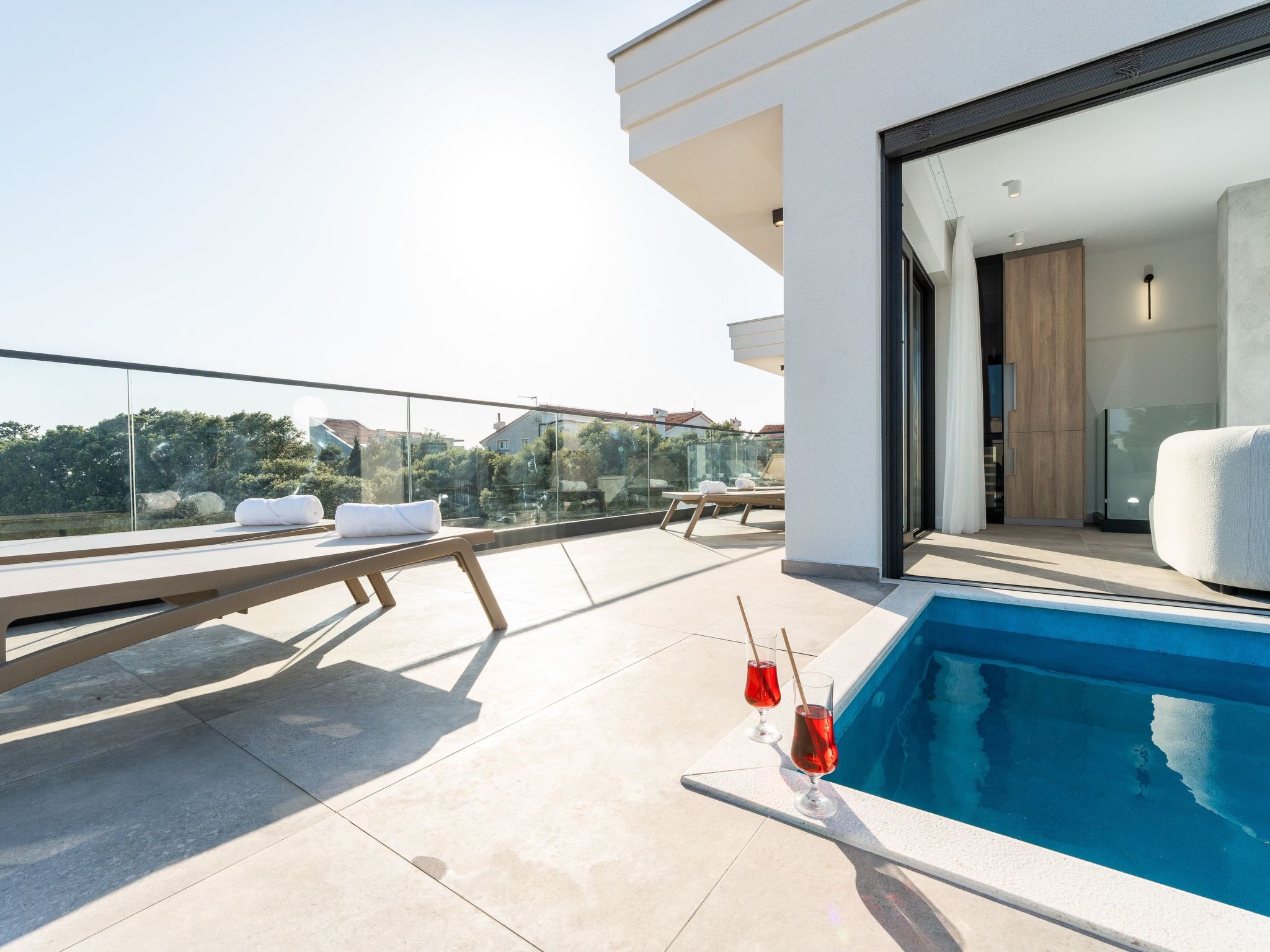 Vier-Schlafzimmer-Wohnung Dantela mit Tauchbecken-Binnen