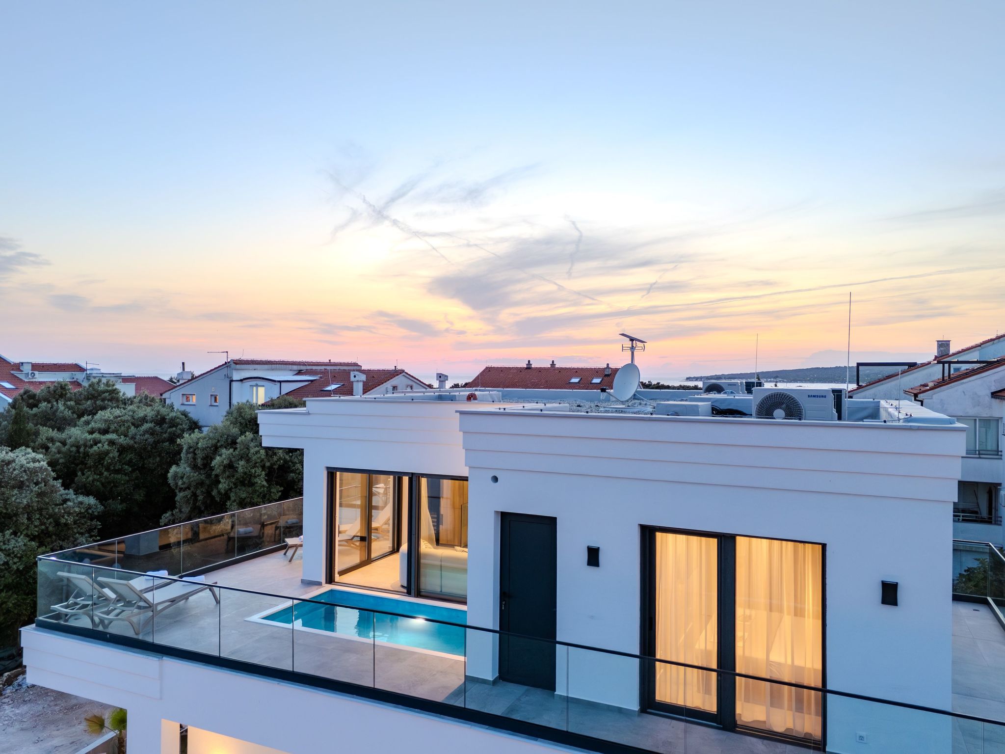 Vier-Schlafzimmer-Wohnung Dantela mit Tauchbecken-Binnen