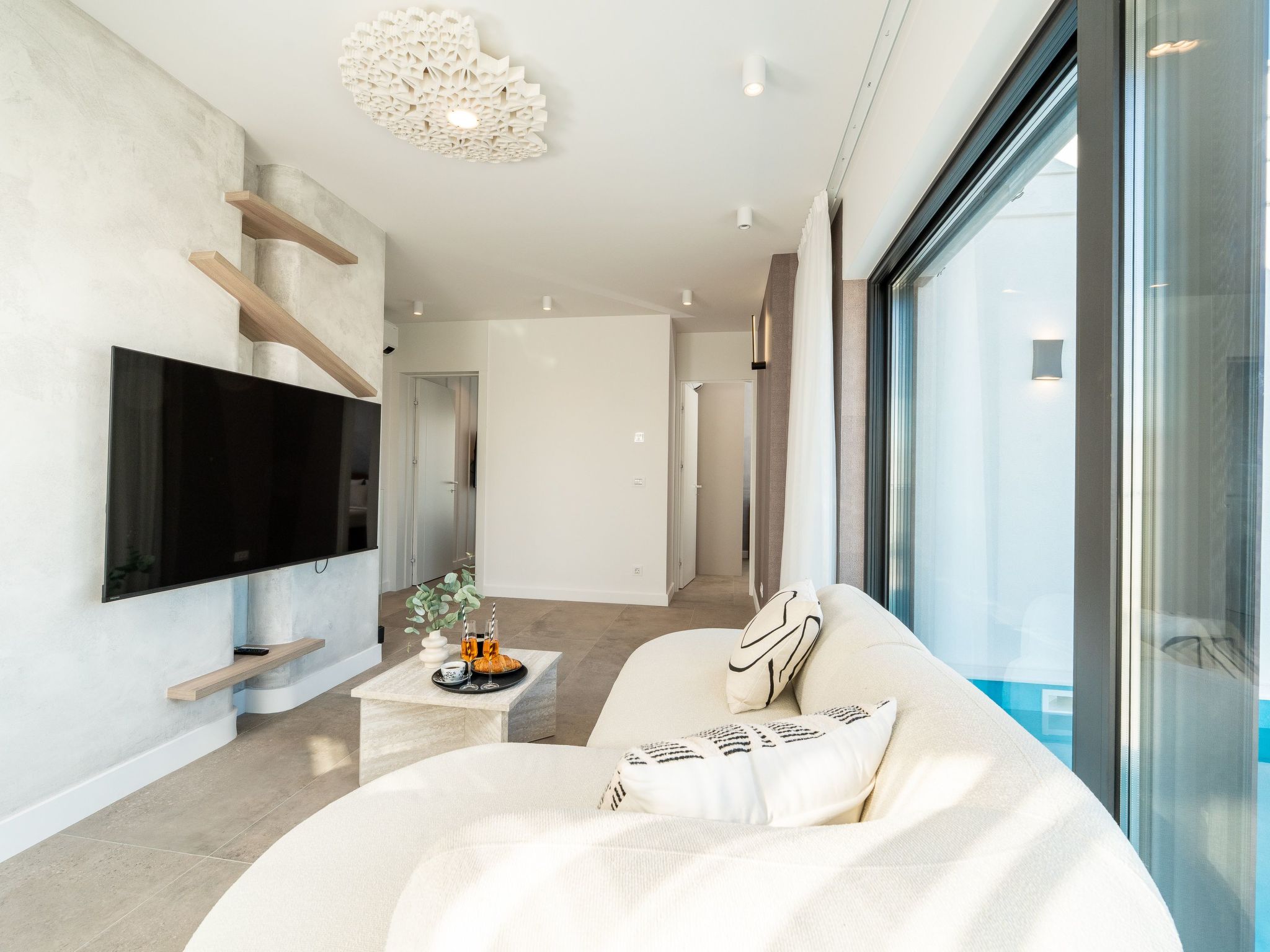 Vier-Schlafzimmer-Wohnung Dantela mit Tauchbecken-Binnen