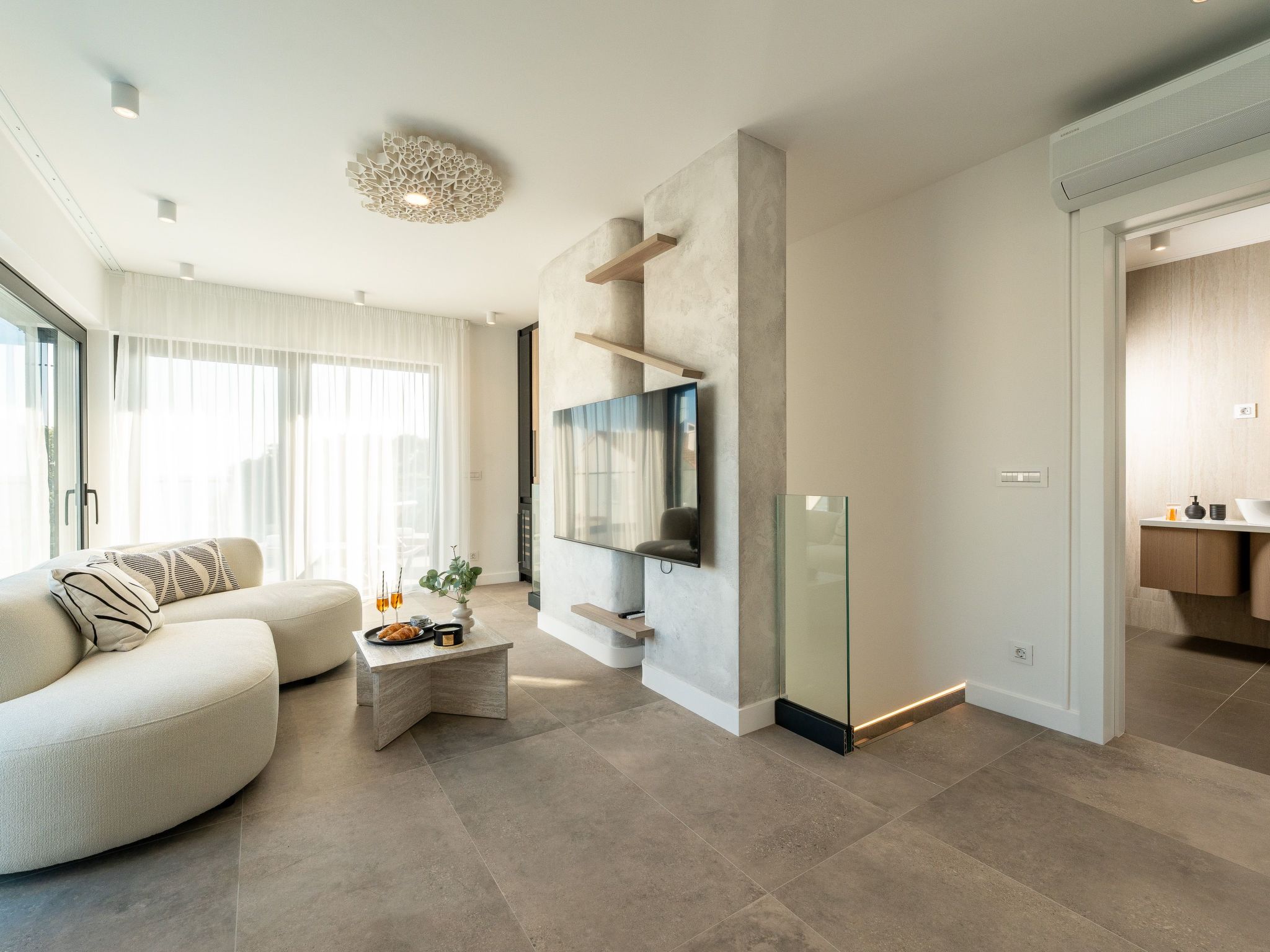 Vier-Schlafzimmer-Wohnung Dantela mit Tauchbecken-Binnen