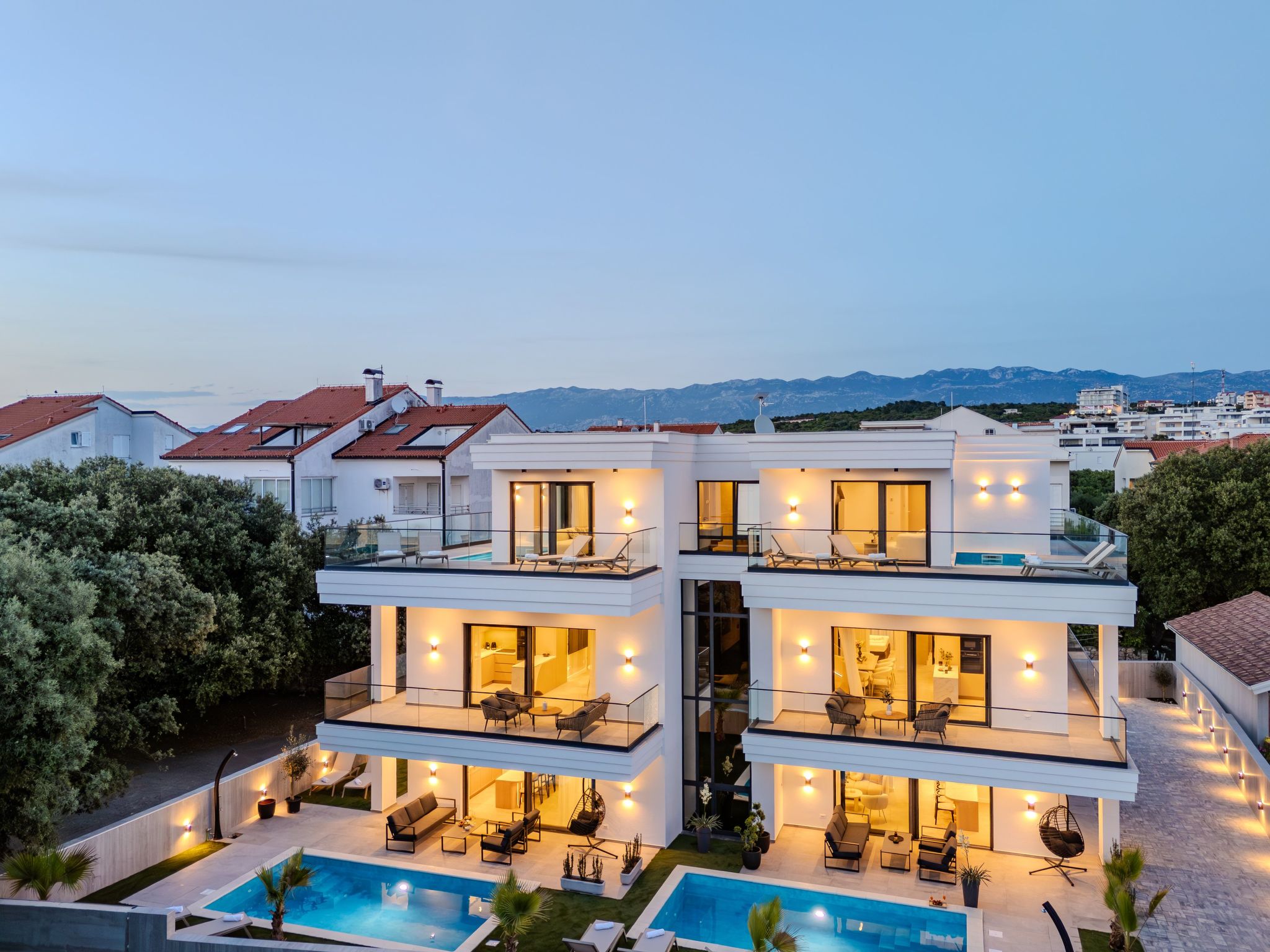 Vier-Schlafzimmer-Wohnung Dantela mit Tauchbecken-Binnen