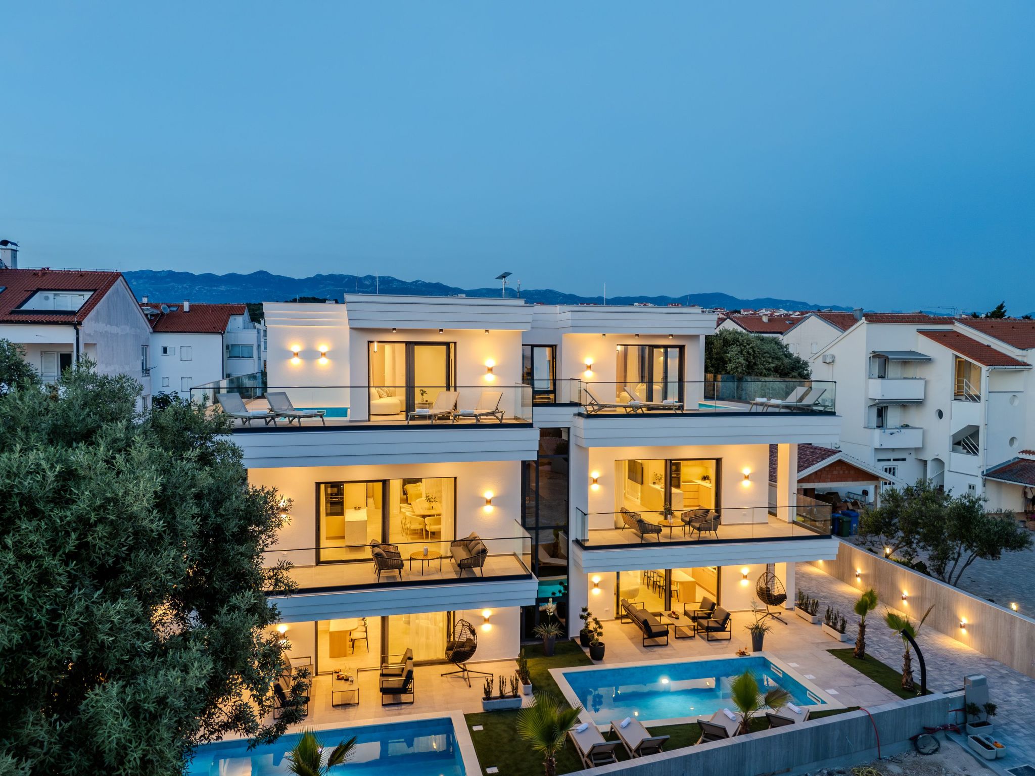 Vier-Schlafzimmer-Wohnung Dantela mit Tauchbecken-Binnen