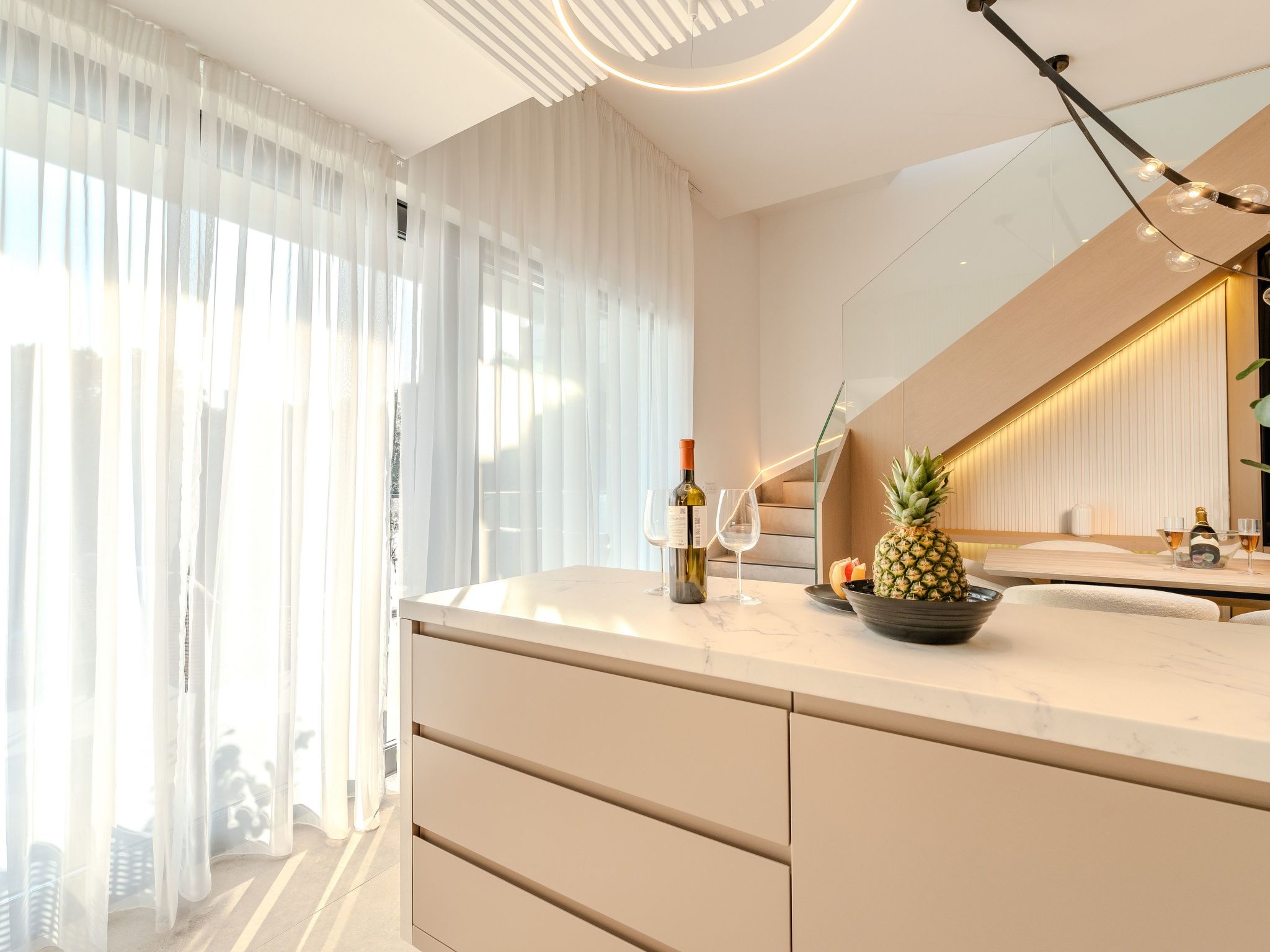 Vier-Schlafzimmer-Wohnung Dantela mit Tauchbecken-Binnen