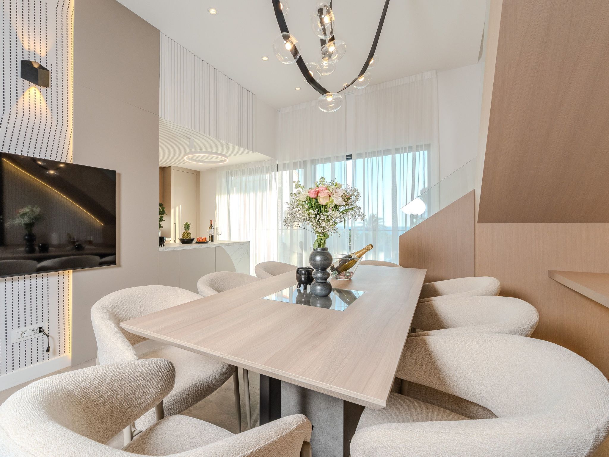 Vier-Schlafzimmer-Wohnung Dantela mit Tauchbecken-Binnen