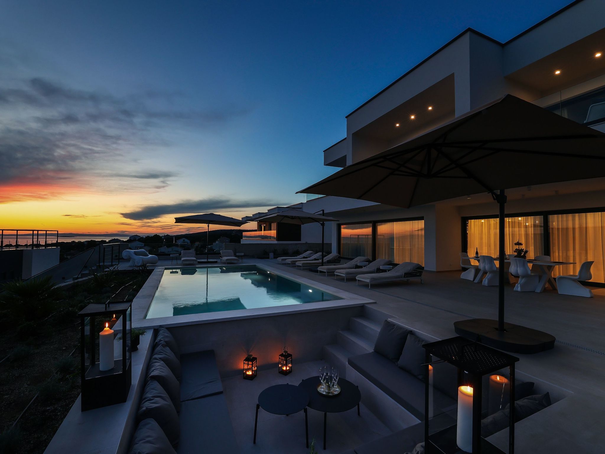 Luxuriöse Villa 360 - privater beheizter Pool-Image-tags.info