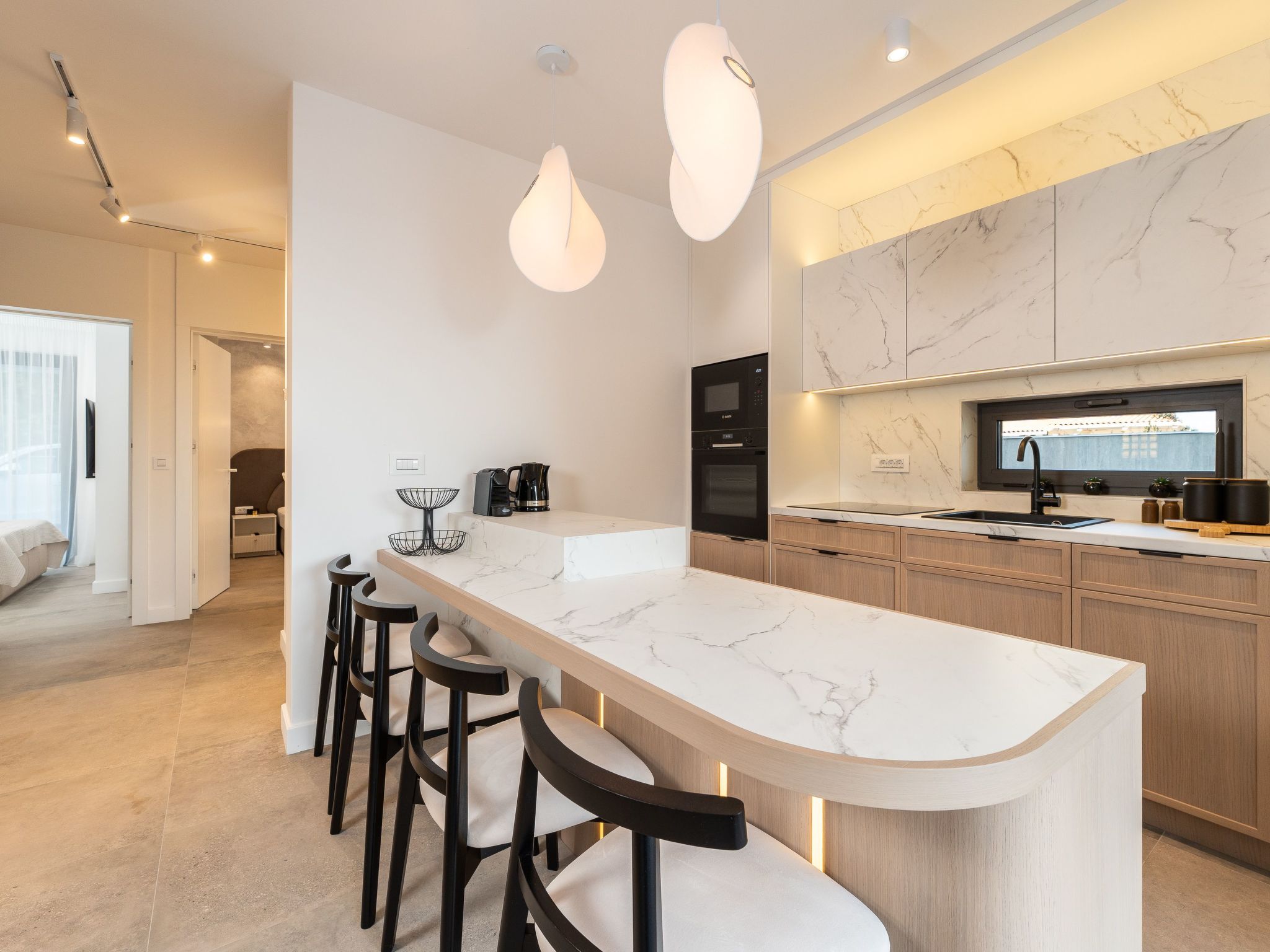 Zwei-Schlafzimmer-Wohnung Dantela mit privatem Pool-Binnen