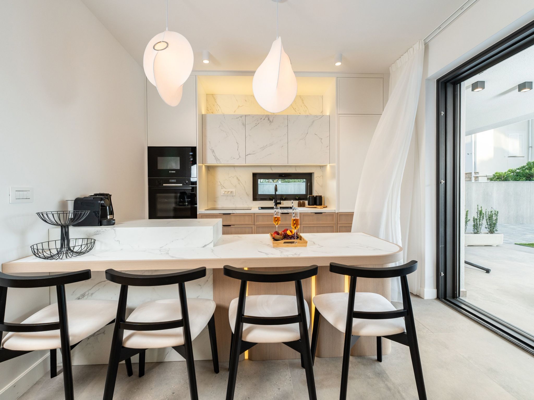 Zwei-Schlafzimmer-Wohnung Dantela mit privatem Pool-Binnen