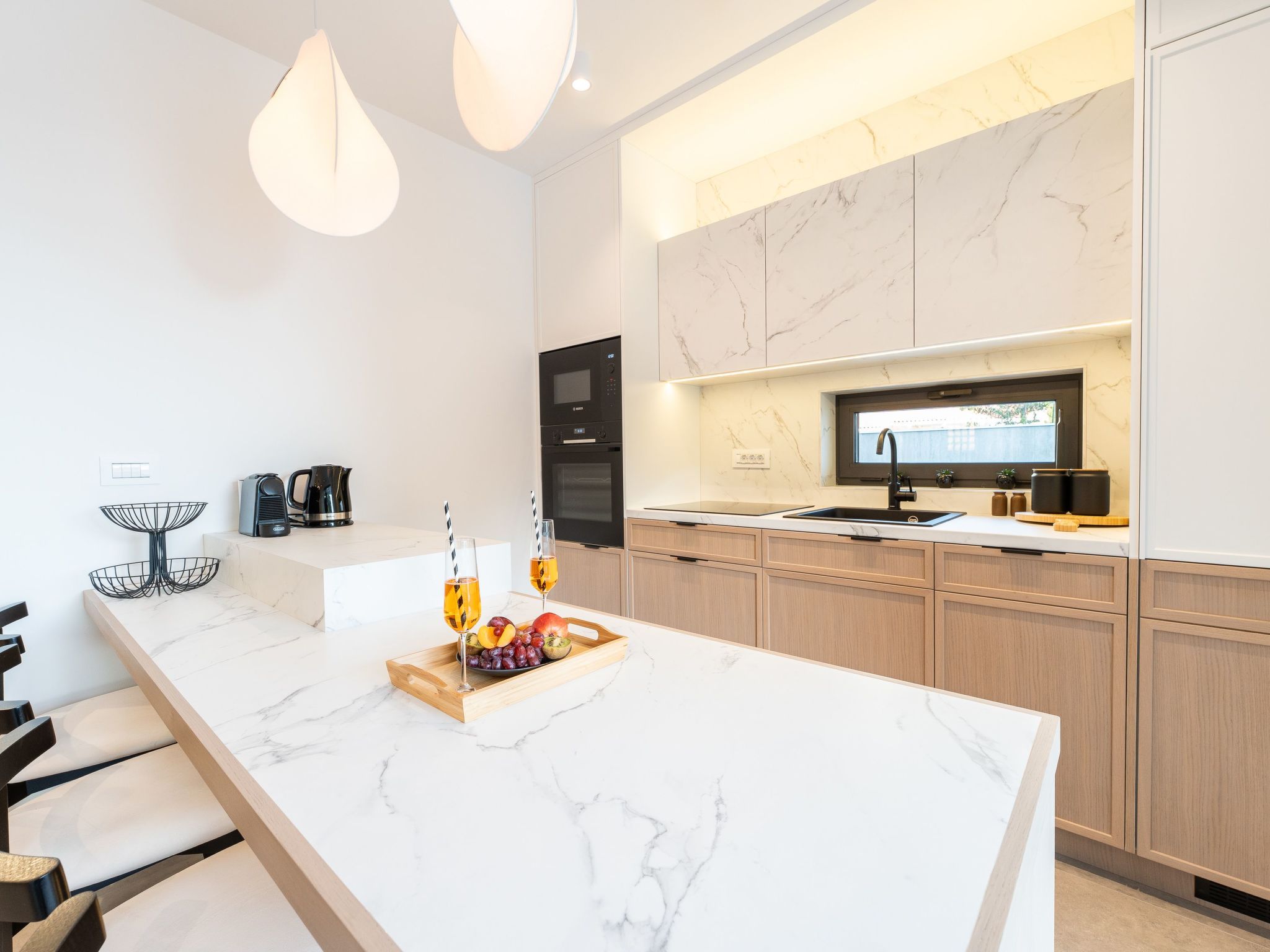 Zwei-Schlafzimmer-Wohnung Dantela mit privatem Pool-Binnen