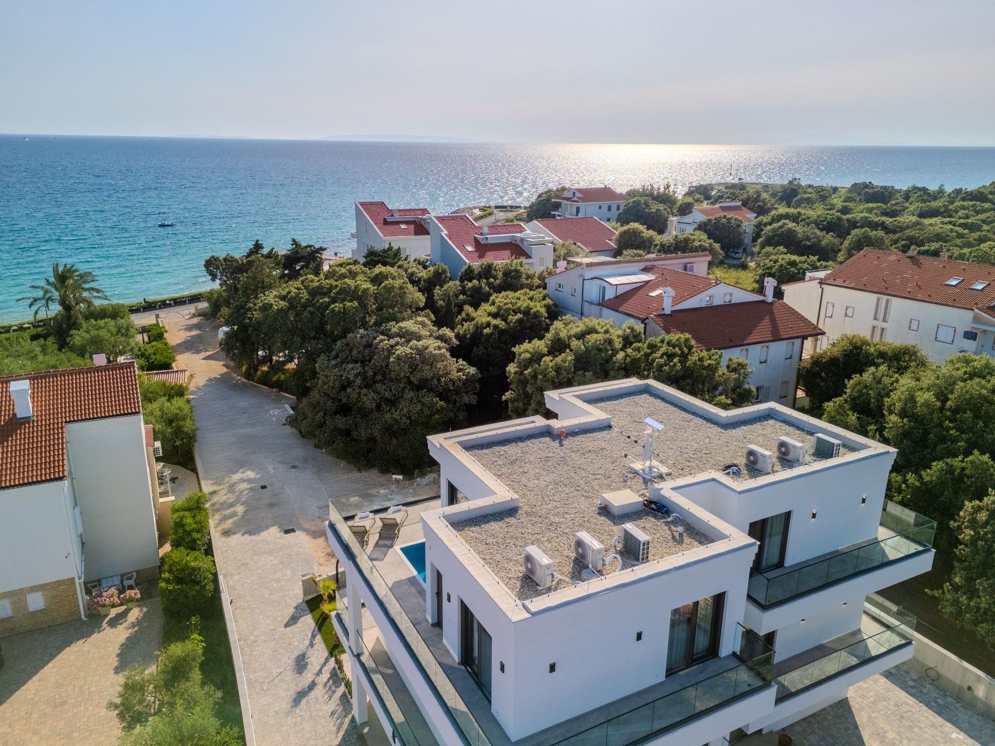 Zwei-Schlafzimmer-Wohnung Dantela mit privatem Pool-Binnen