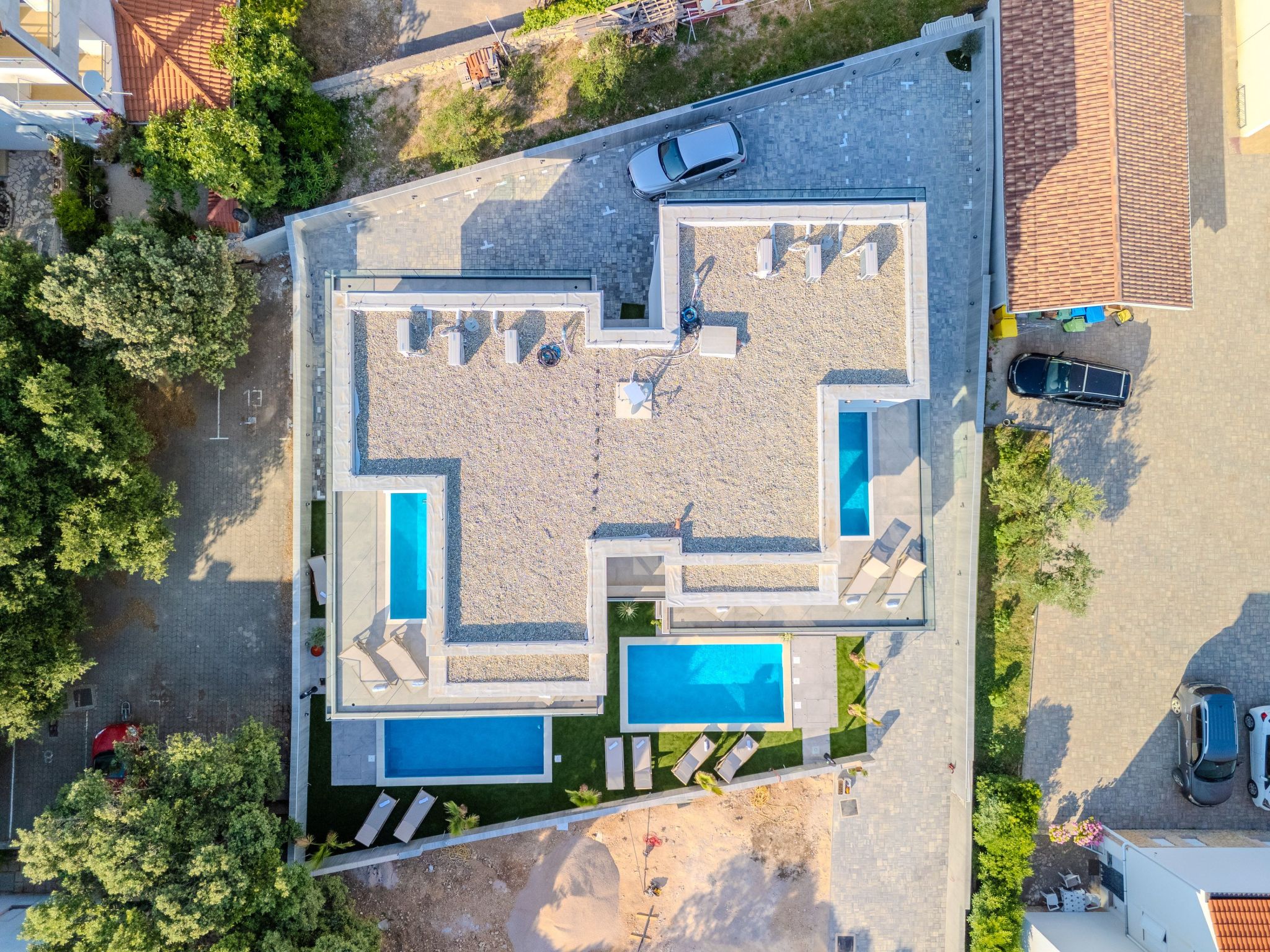 Zwei-Schlafzimmer-Wohnung Dantela mit privatem Pool-Binnen