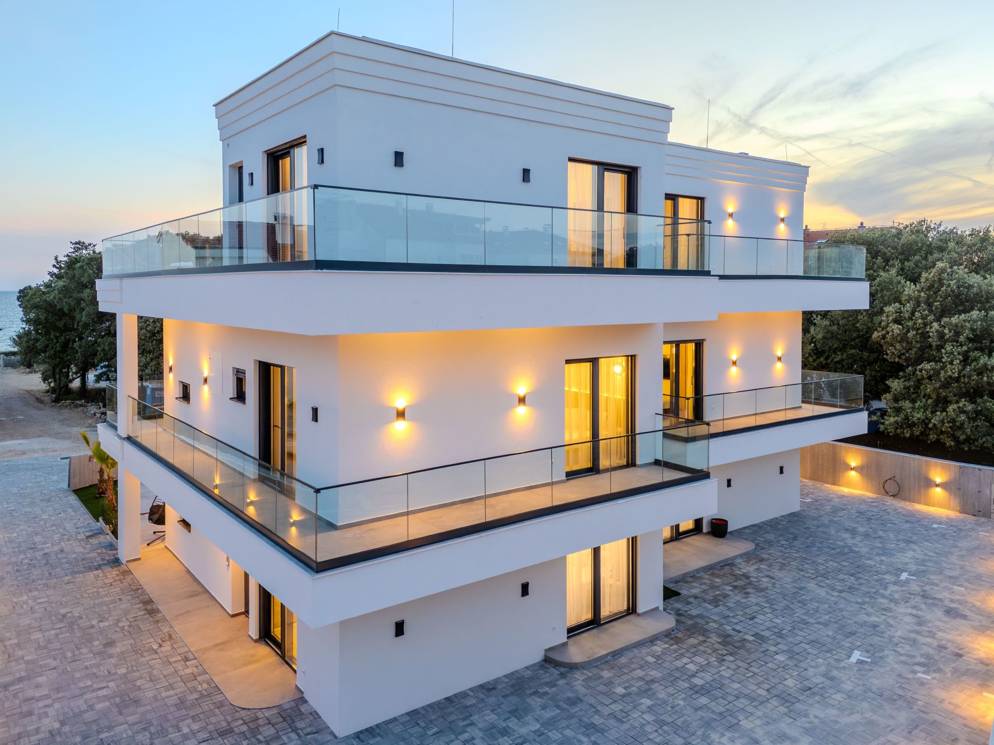 Zwei-Schlafzimmer-Wohnung Dantela mit privatem Pool-Binnen