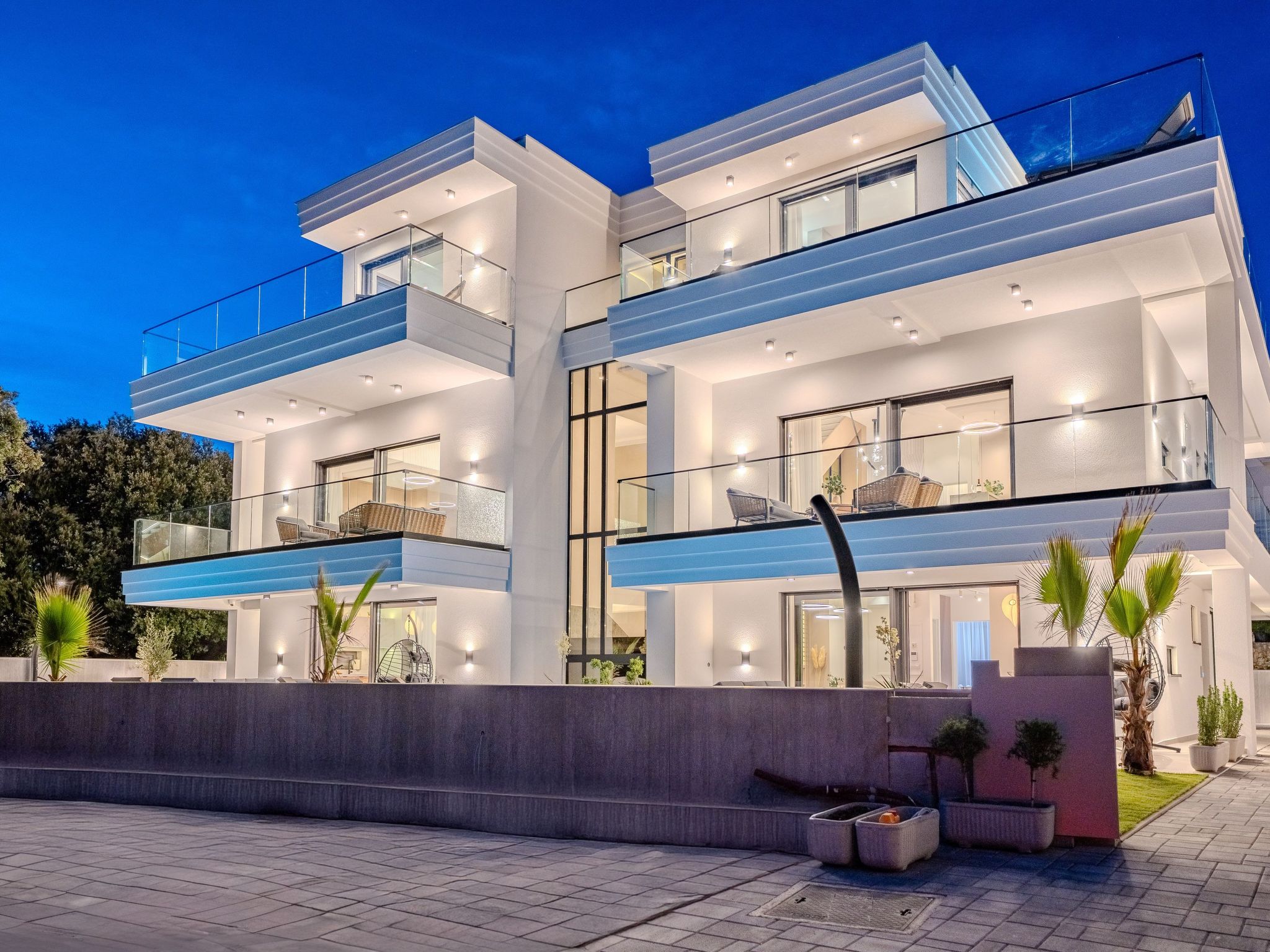 Zwei-Schlafzimmer-Wohnung Dantela mit privatem Pool-Binnen