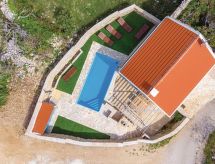 Strandhuis Novalja: privézwembad, tuin en zee op 400 meter - thumbnail 5