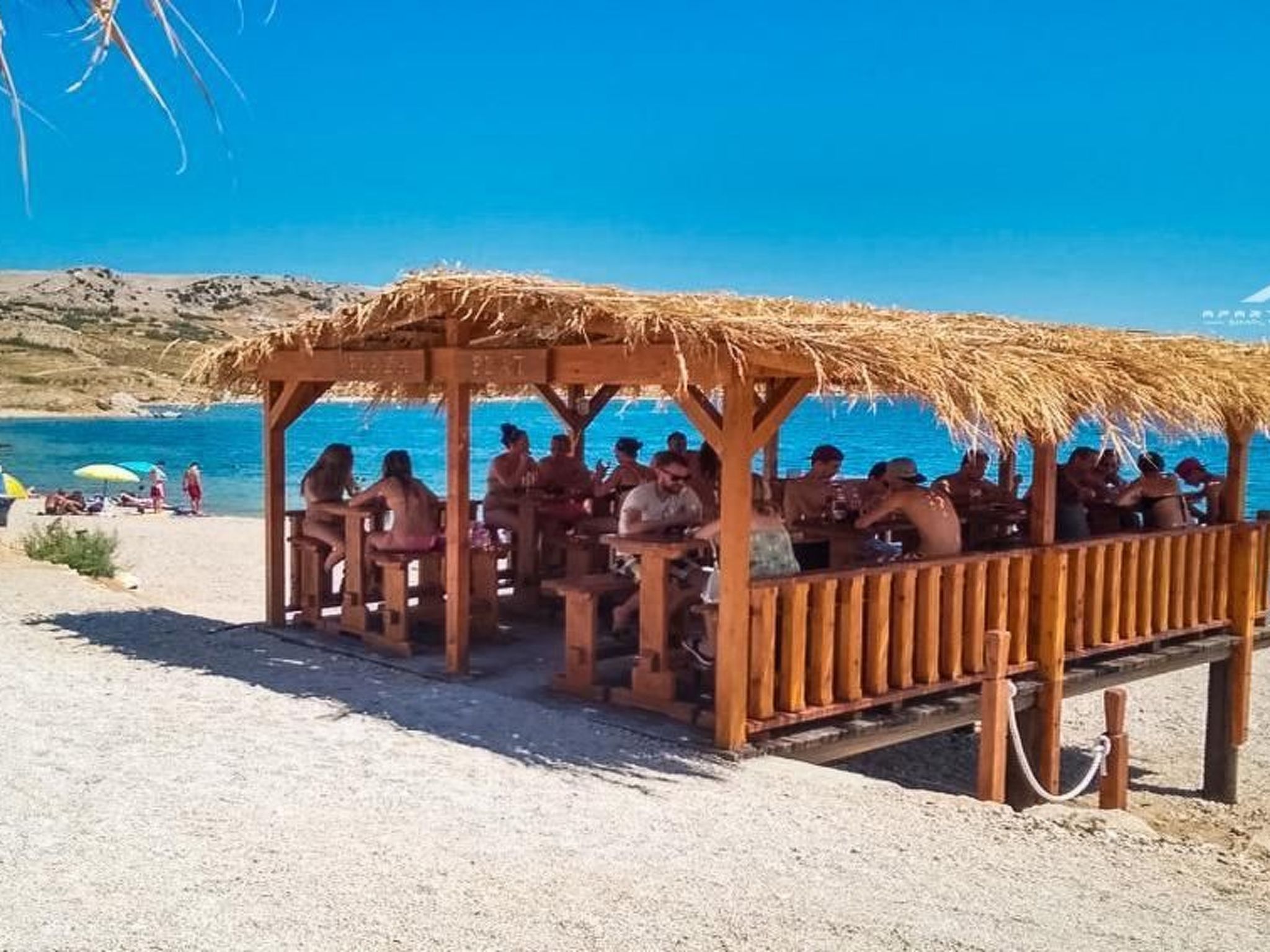 Für 4 Personen  + 2 Kinder ca. 60 m&sup2; in Zubovici, Adriaküste Kroatien (Kro-Drinnen