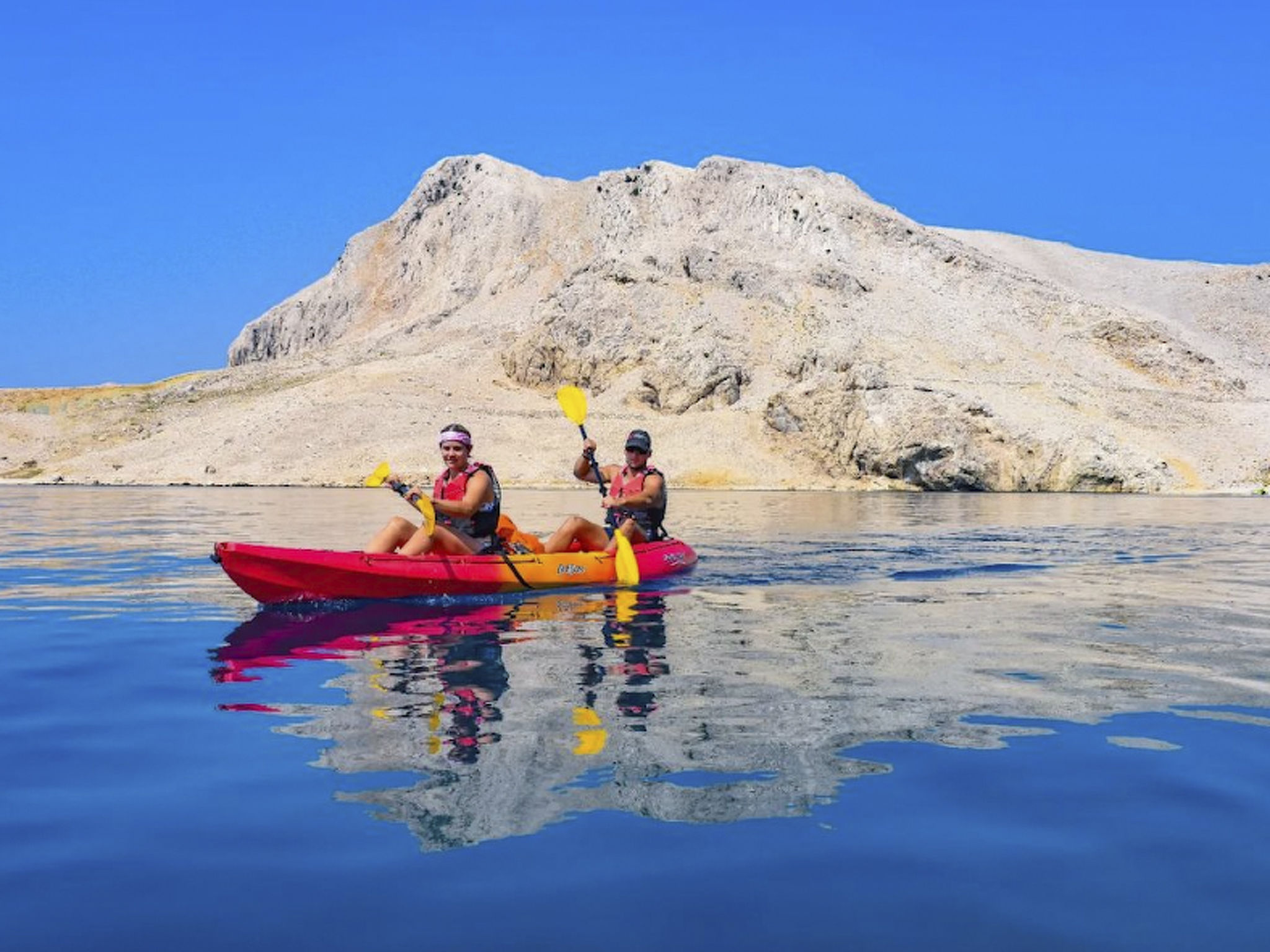 Für 2 Personen  + 1 Kind ca. 40 m&sup2; in Zubovici, Adriaküste Kroatien (Kroat-Drinnen