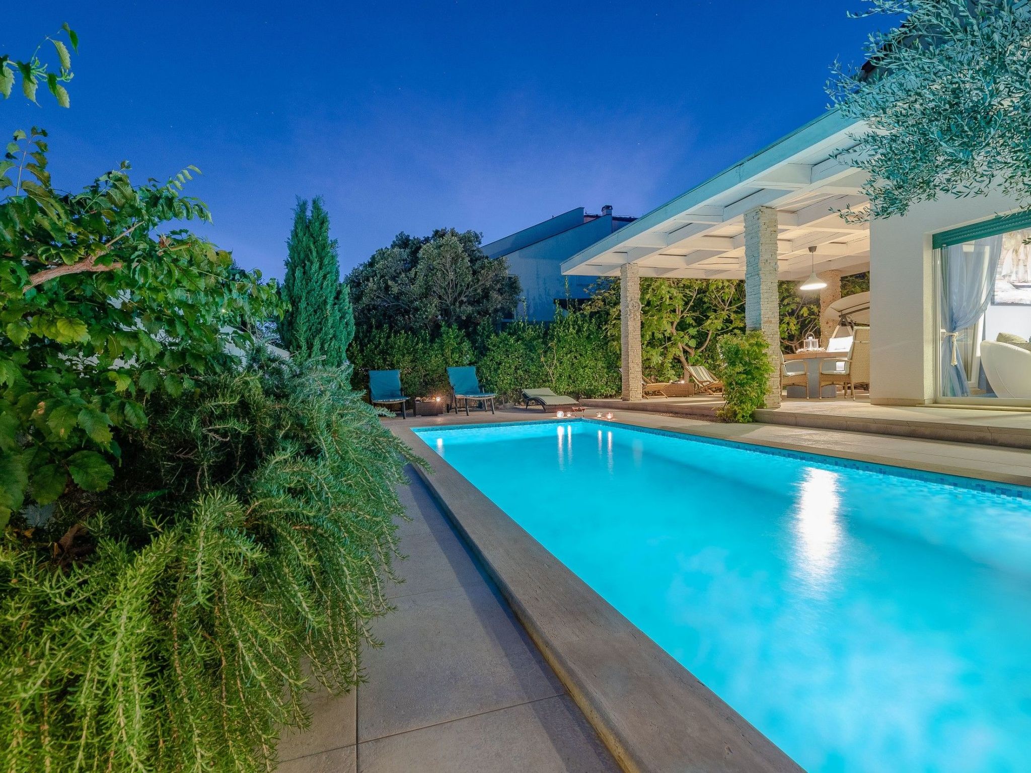 Vakantiehuis in Kolan (Kroatië) 1 hond is welkom