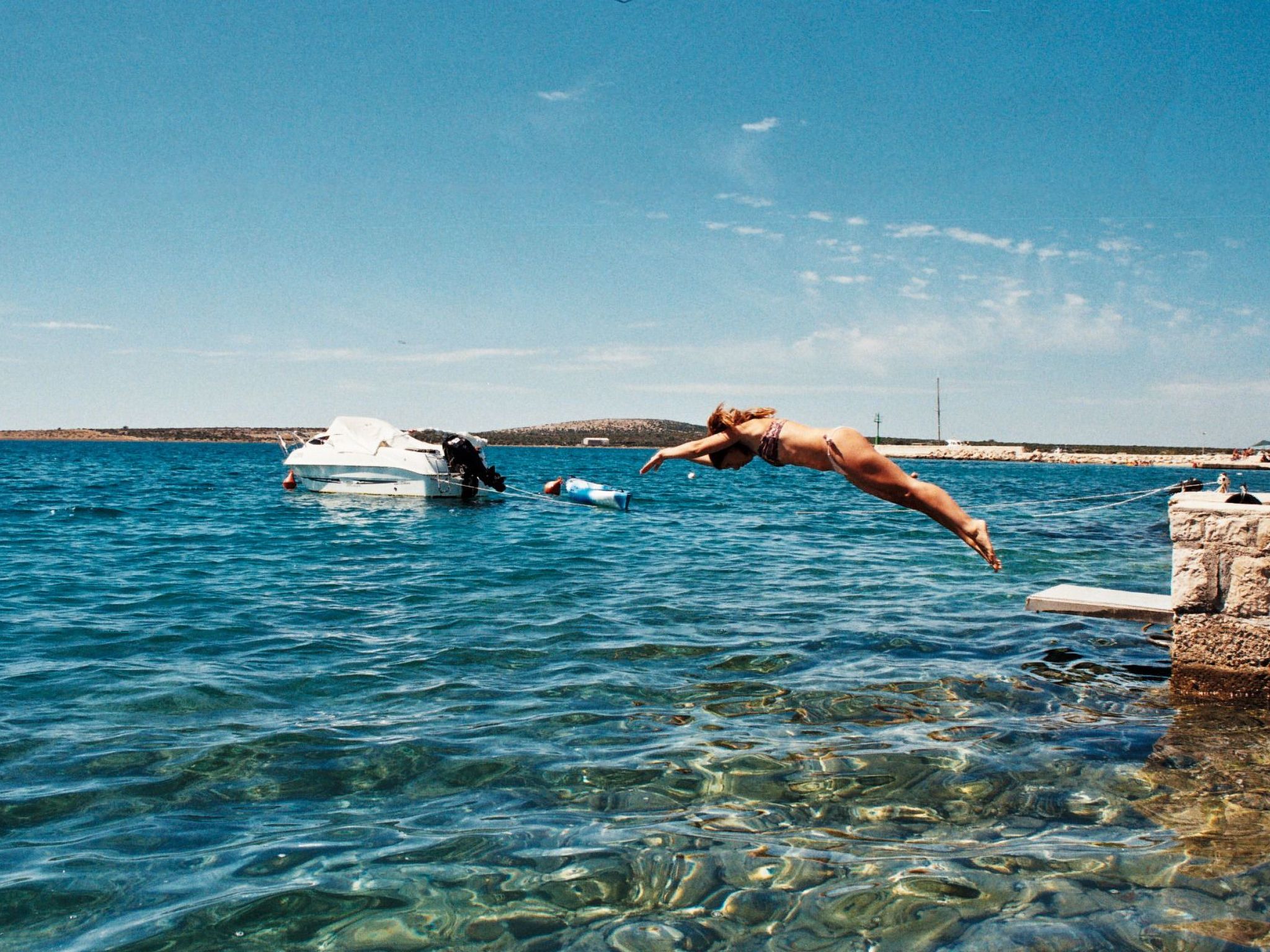 Wohnung "Rino" mit Blick auf das Wasser-Dehors