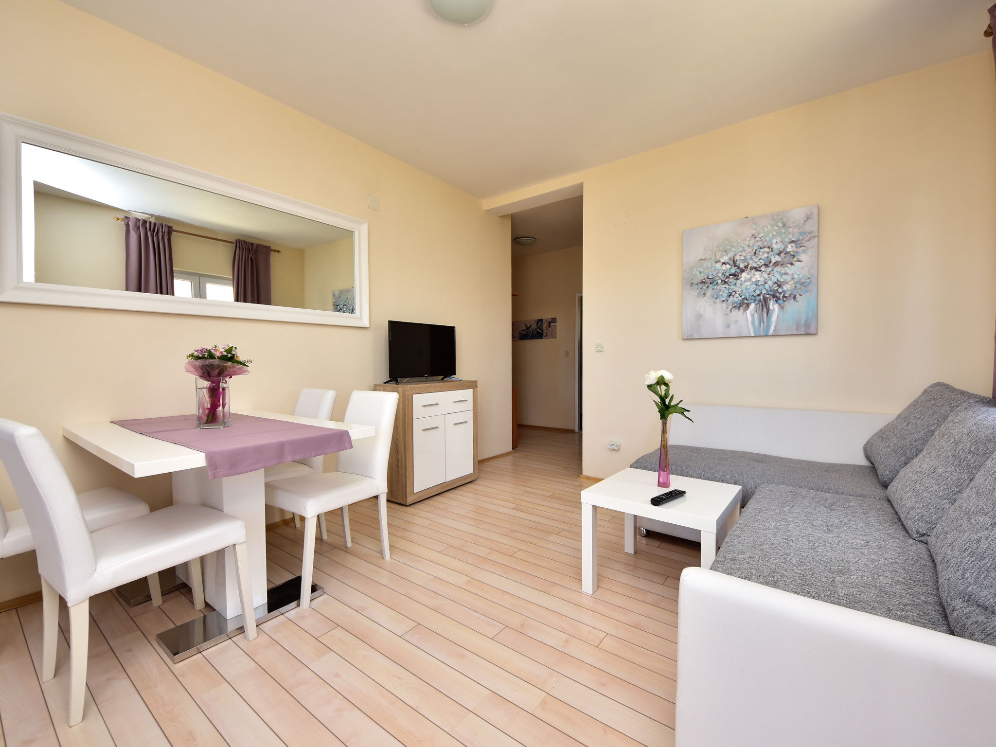 Appartement Melandura aan zee bij Pag – zwembad & strand op 130 meter - foto 4