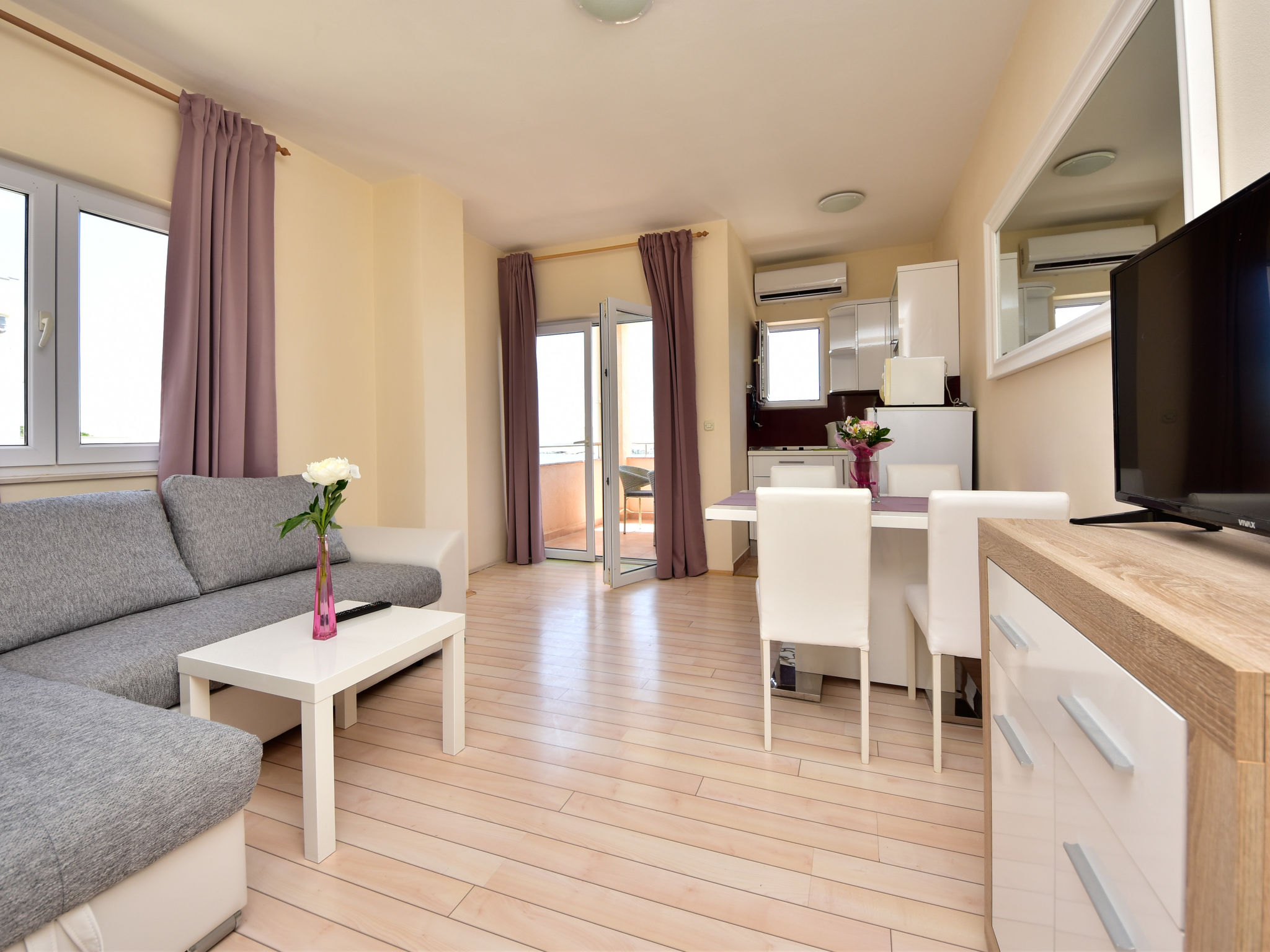 Appartement Melandura aan zee bij Pag – zwembad & strand op 130 meter - foto 7