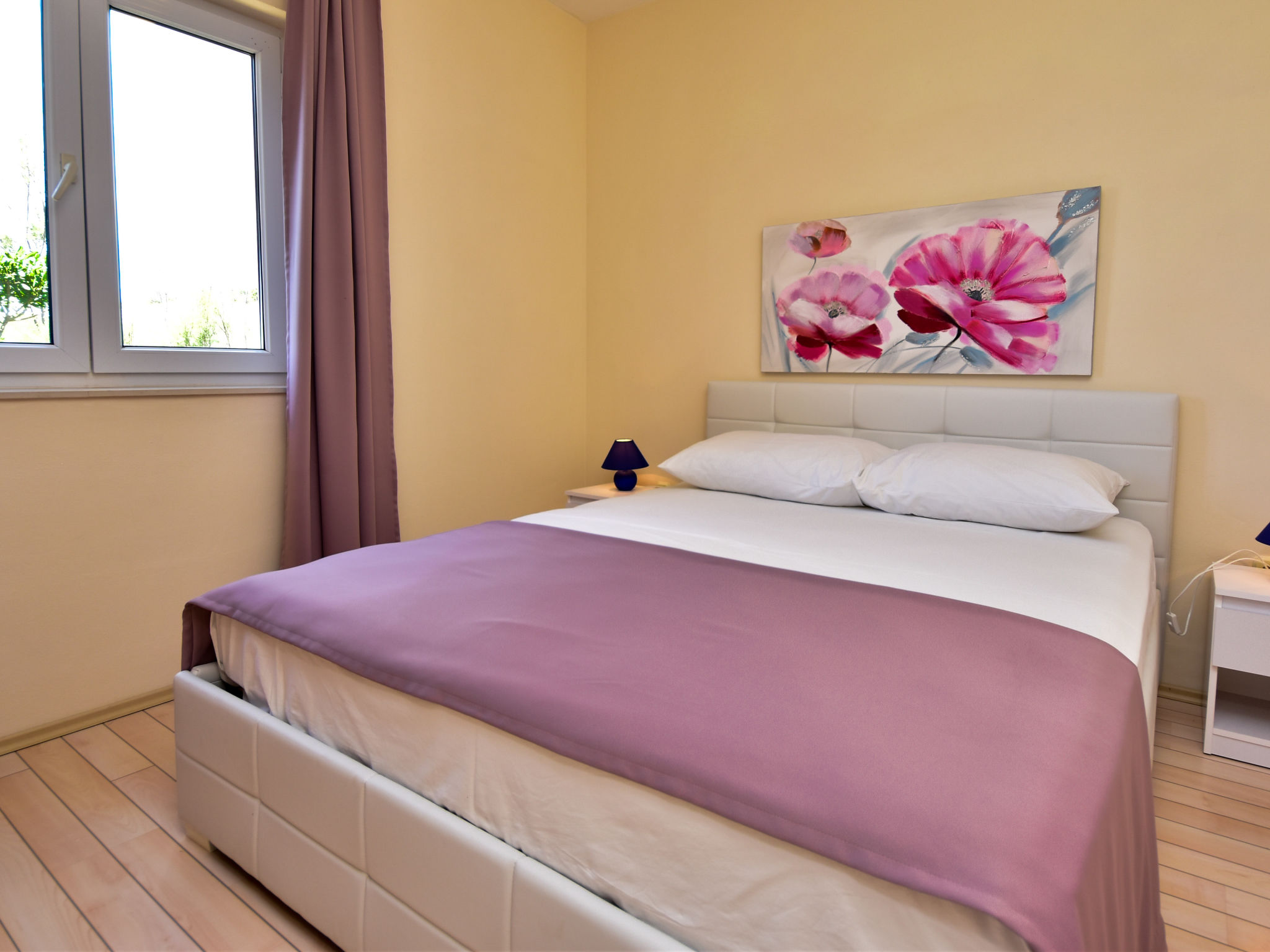 Appartement Melandura aan zee – Pag/Dinjiška, 130m van strand met zwembad - foto 9