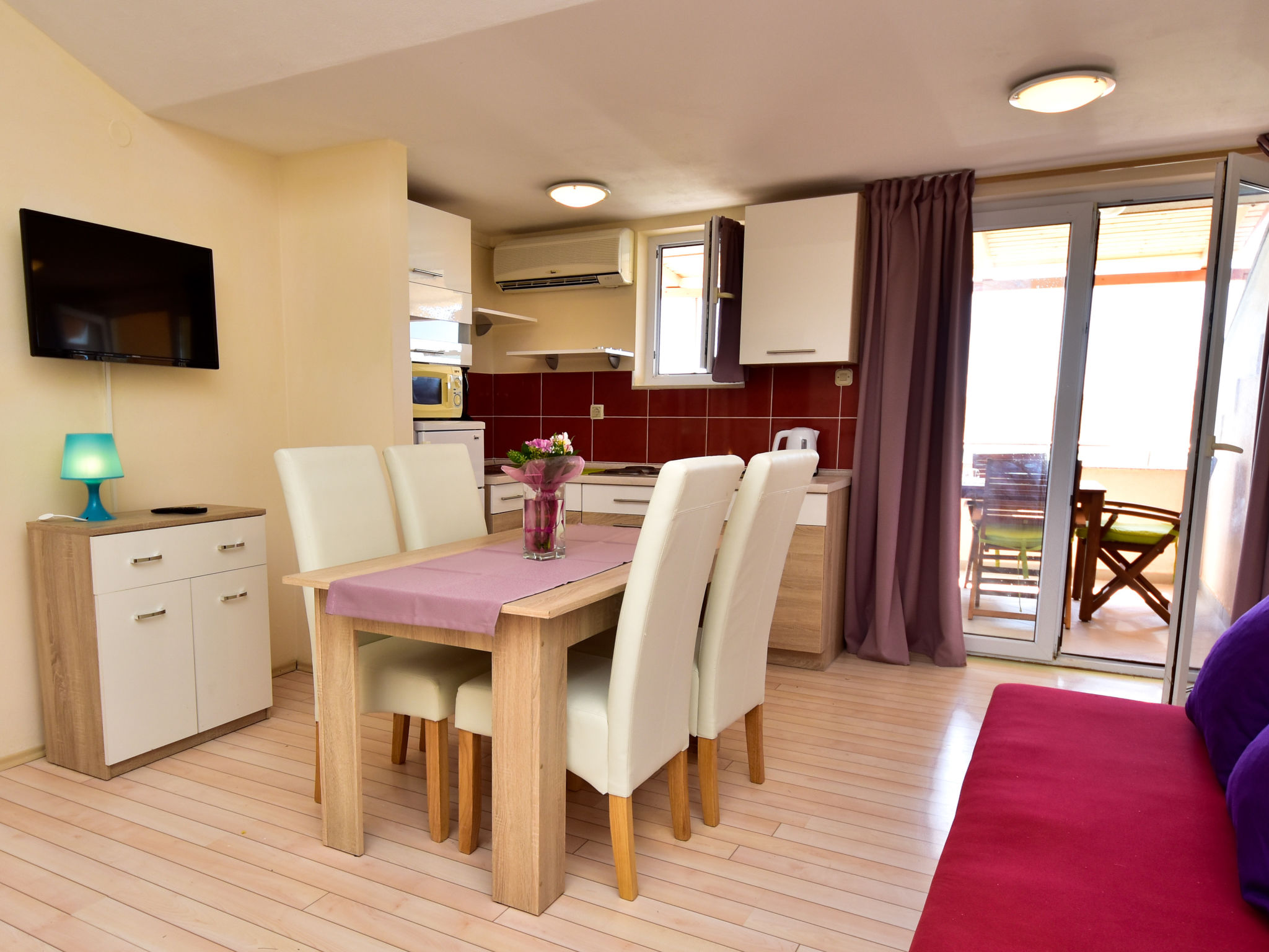 Appartement Melandura – Zon, zee en zwembad op 130 meter van het strand - foto 13