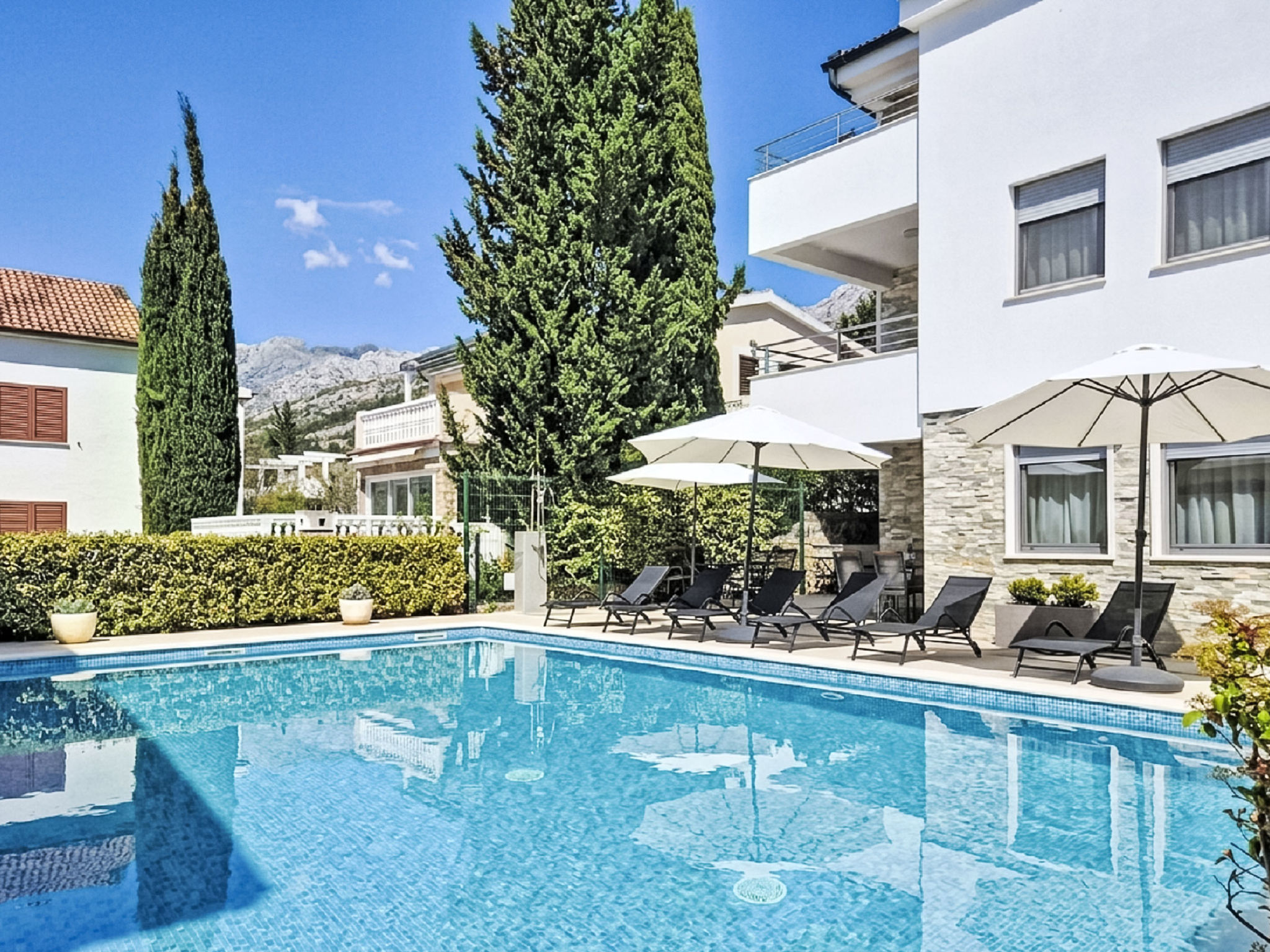 Vakantiehuis met bubbelbad in Starigrad-Paklenica (Kroatië) voor 5 personen