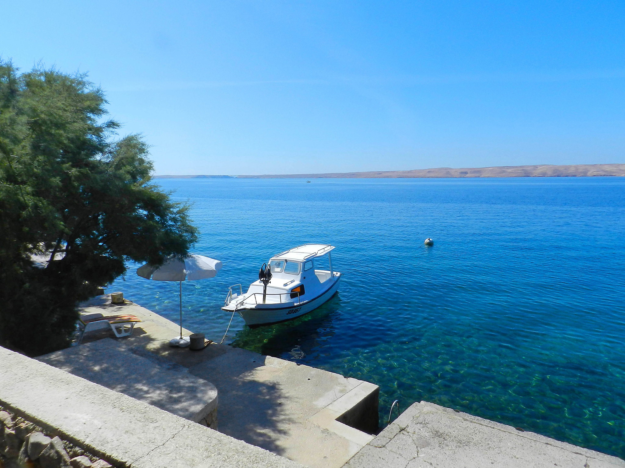 Appartement Renata: Zeezicht en strand op 10 meter in Starigrad-Paklenica - foto 25