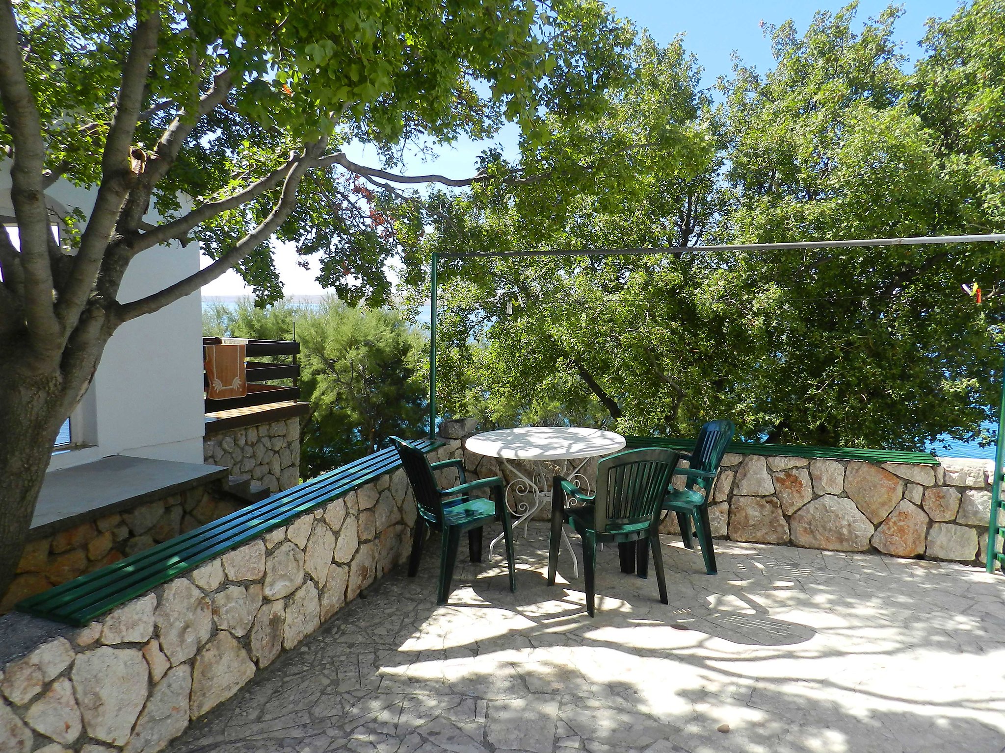 Appartement Renata: Zeezicht en strand op 10 meter in Starigrad-Paklenica - foto 20