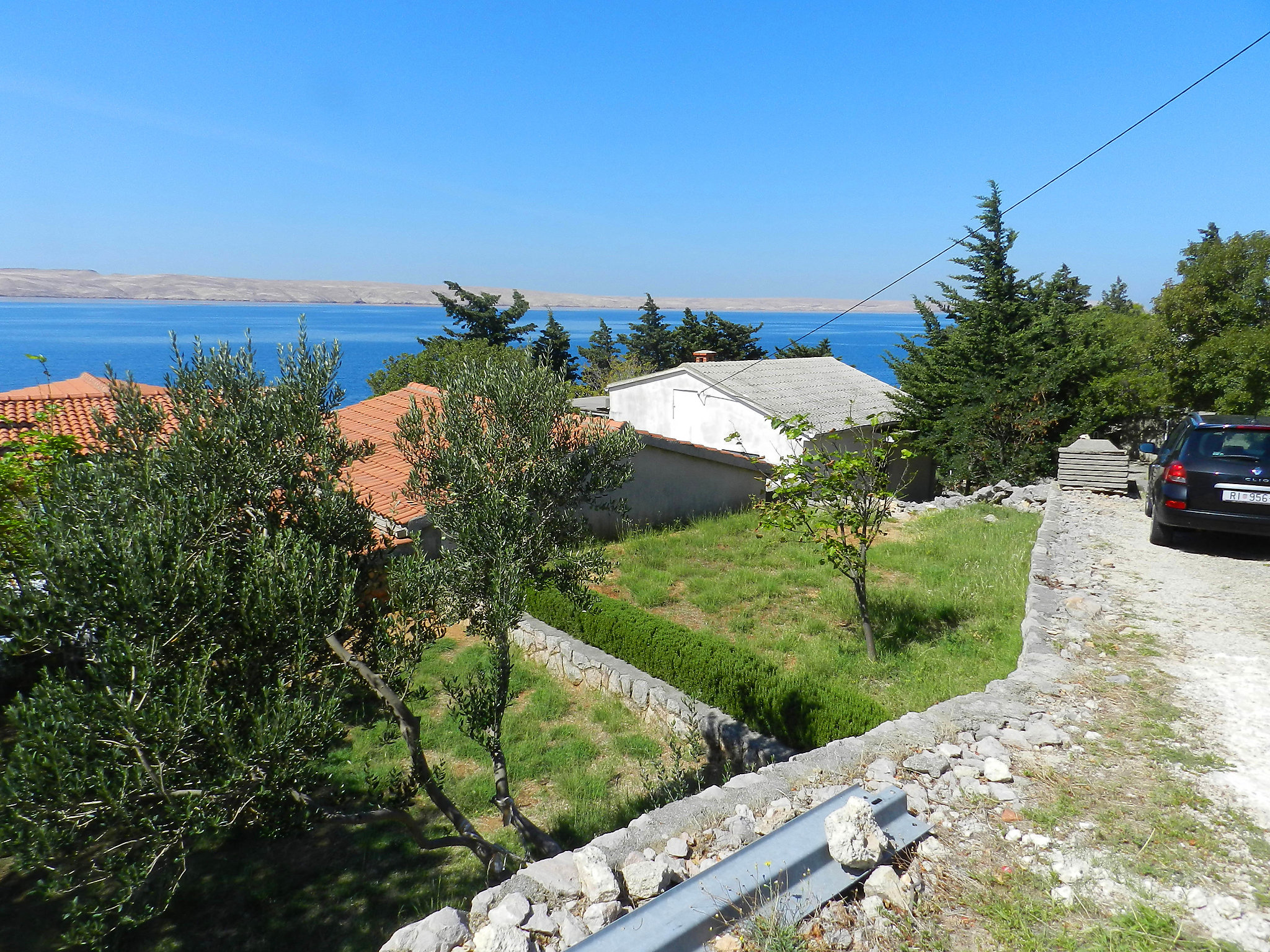 Appartement Renata: Zeezicht en strand op 10 meter in Starigrad-Paklenica - foto 29
