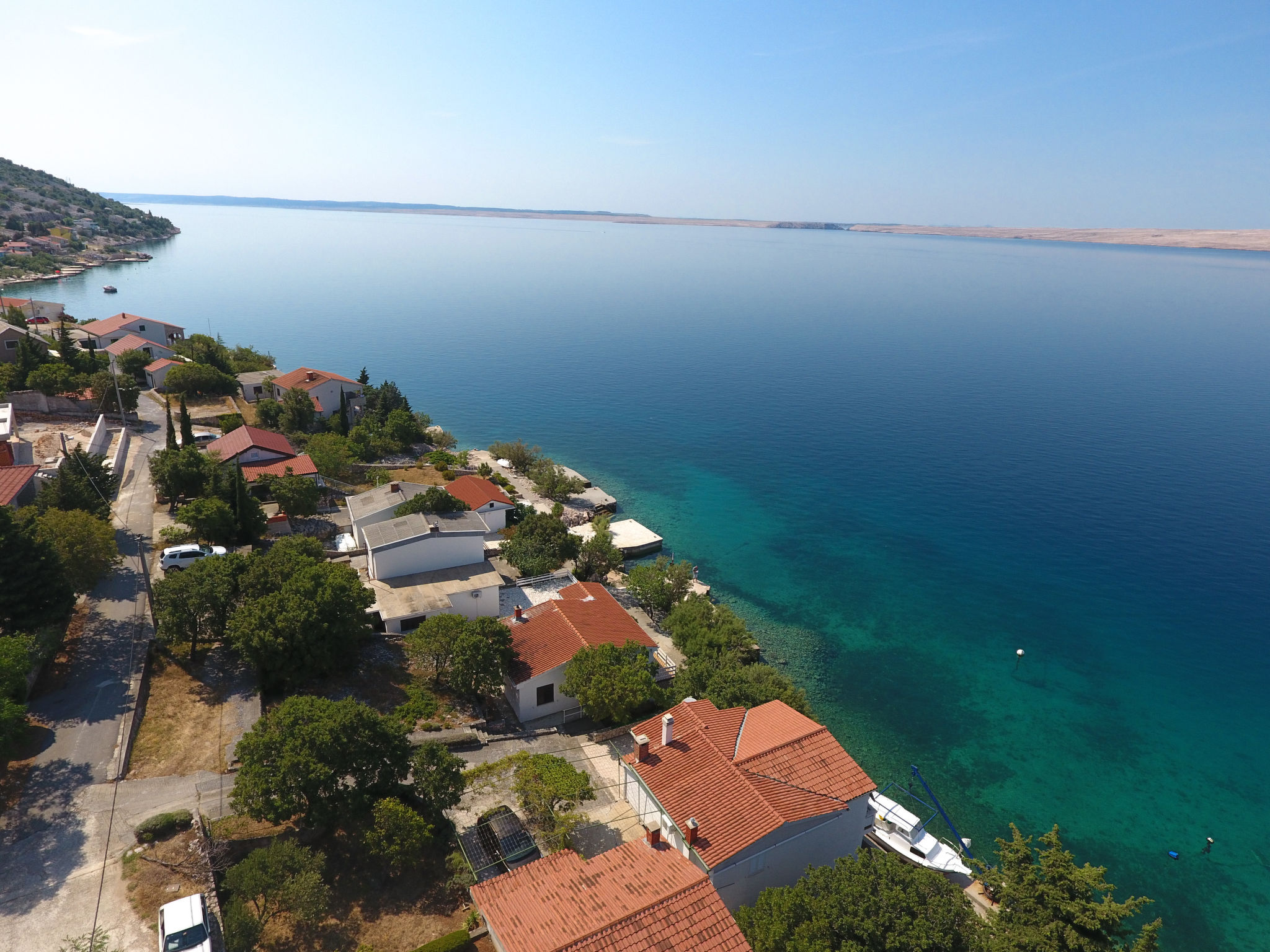 Appartement Renata: Zeezicht en strand op 10 meter in Starigrad-Paklenica - foto 34